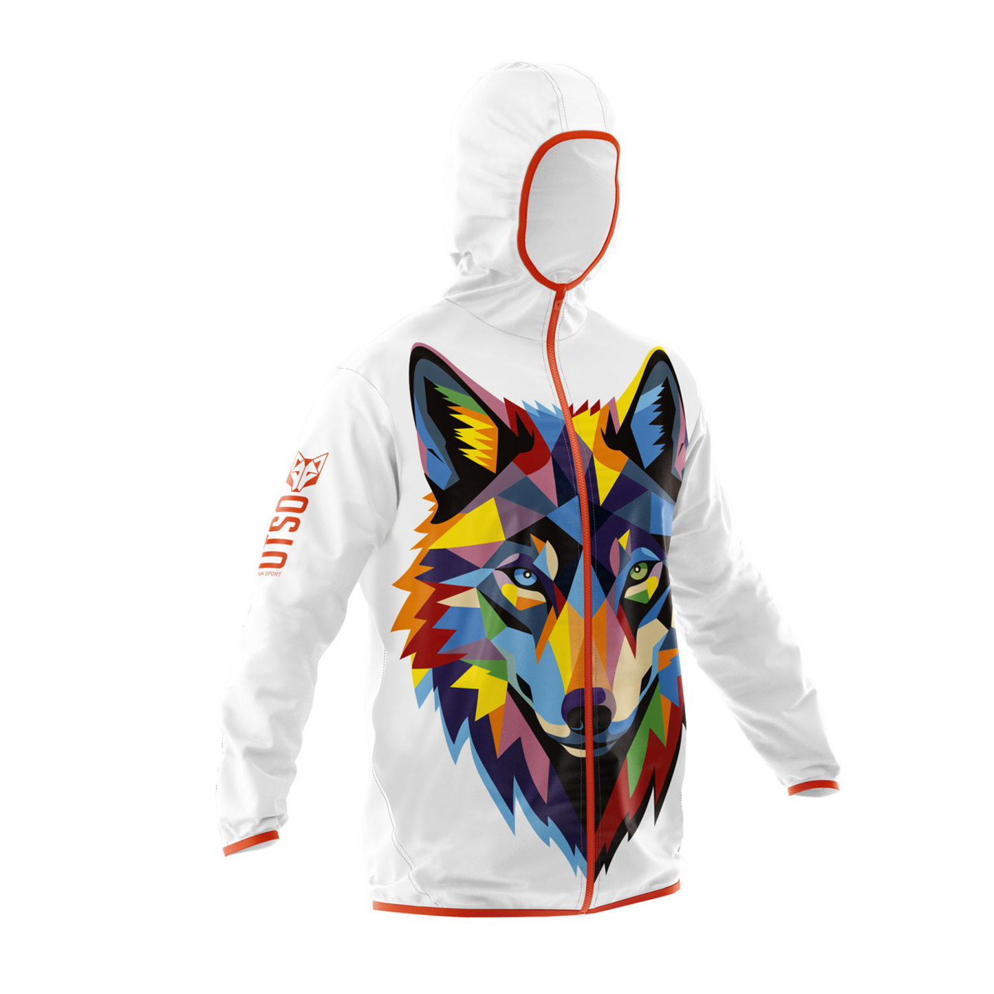 Unisex Running Jacket - Be a Wolf