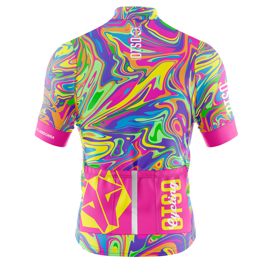 Maglia da ciclismo uomo - Psichedelica (Outlet)