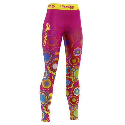 Leggings - Chupa Chups Floreale Rosa (Svendita)