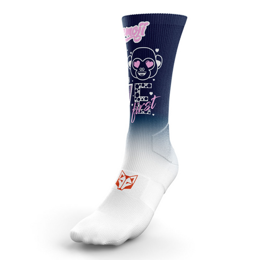 Chaussettes sublimées - Emoji Love First