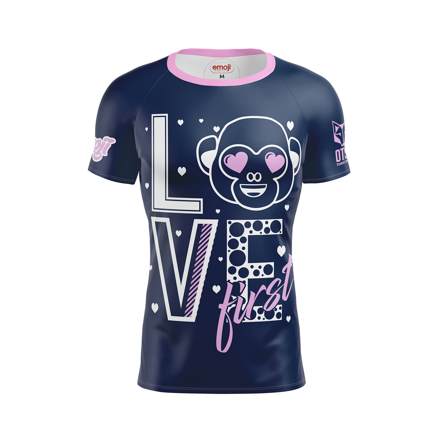 T-Shirt Homme - Emoji Love First