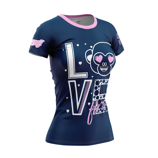 Damen-T-Shirt – Emoji Liebe Zuerst