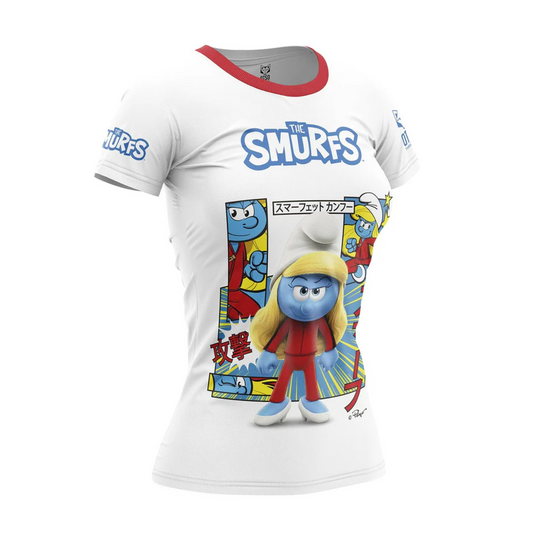 T-shirt Femme manches courtes - Smurfs Manga White (Outlet)