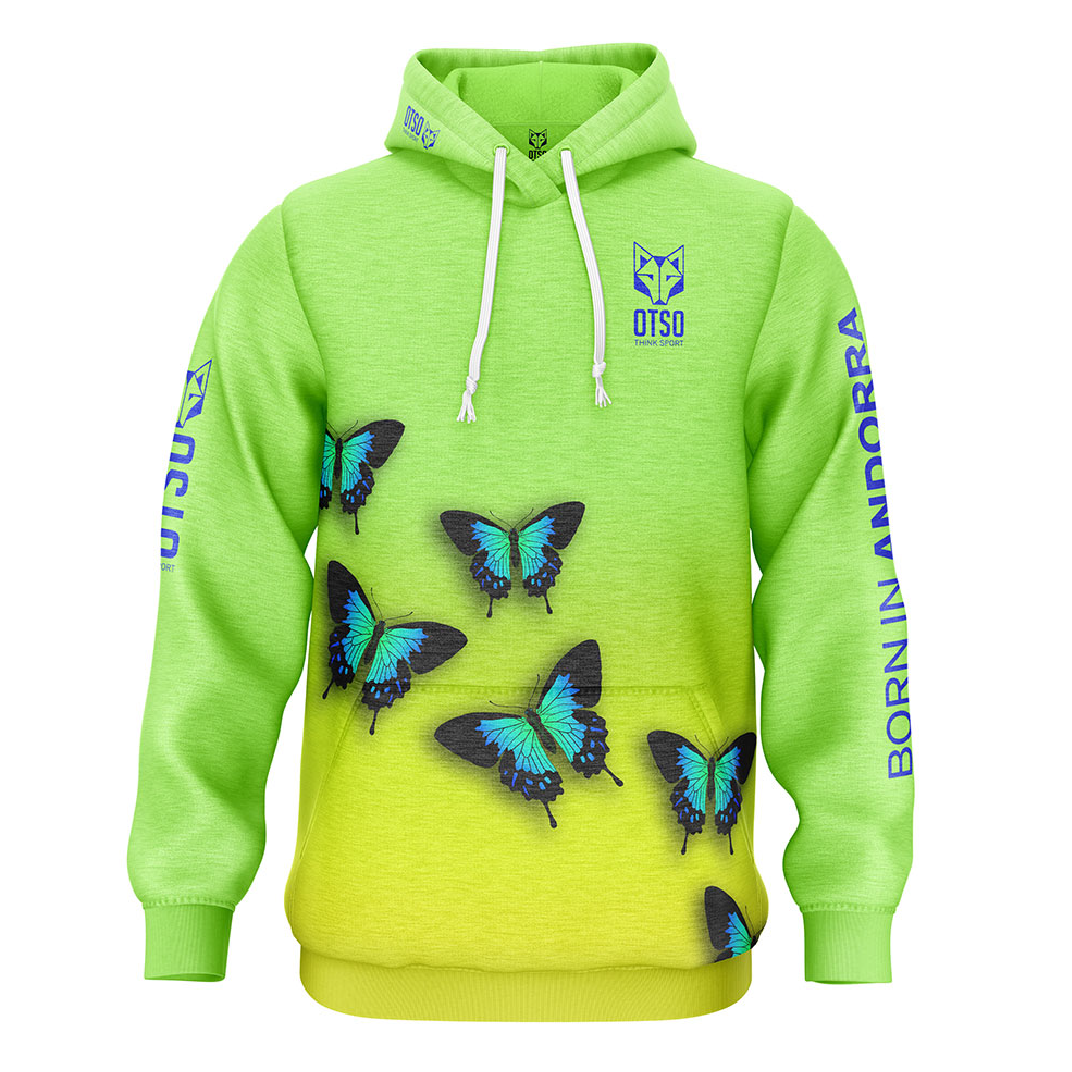 Hooded sweatshirt - Butterfly