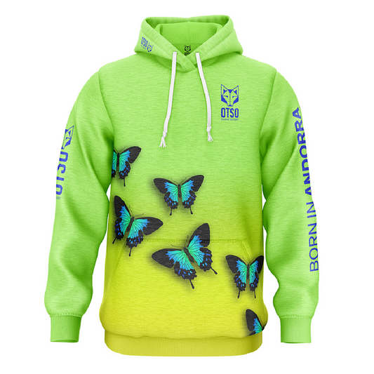 Hooded sweatshirt - Butterfly
