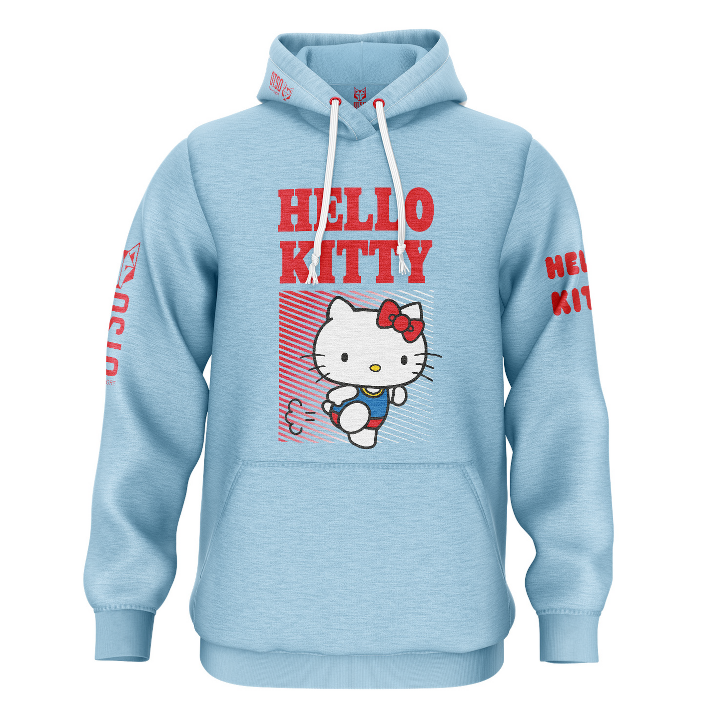 Sweat à capuche - Hello Kitty Stripes