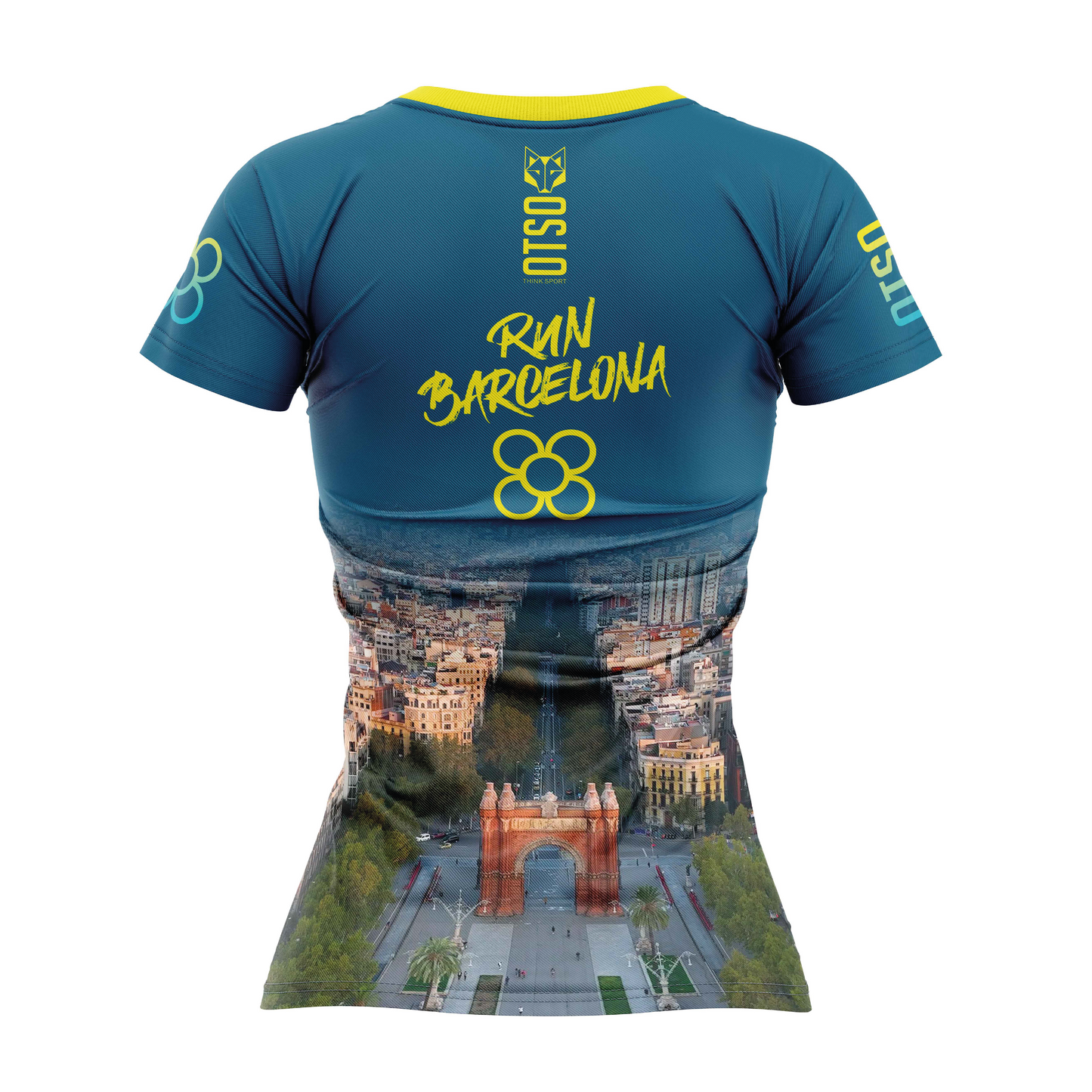 Women's short-sleeve shirt - Run Barcelona 2024 (Clearance)