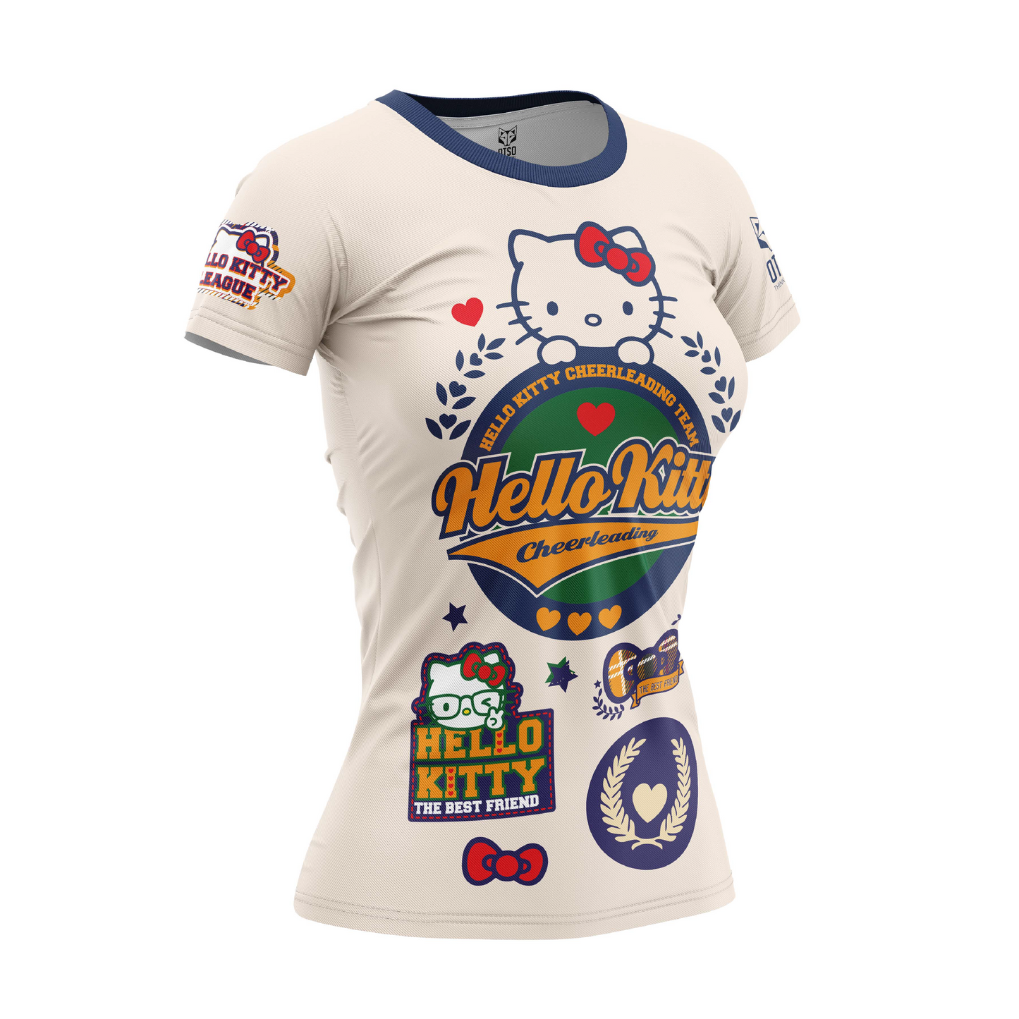 Women's/Child's short-sleeve shirt - Hello Kitty Cheerleading