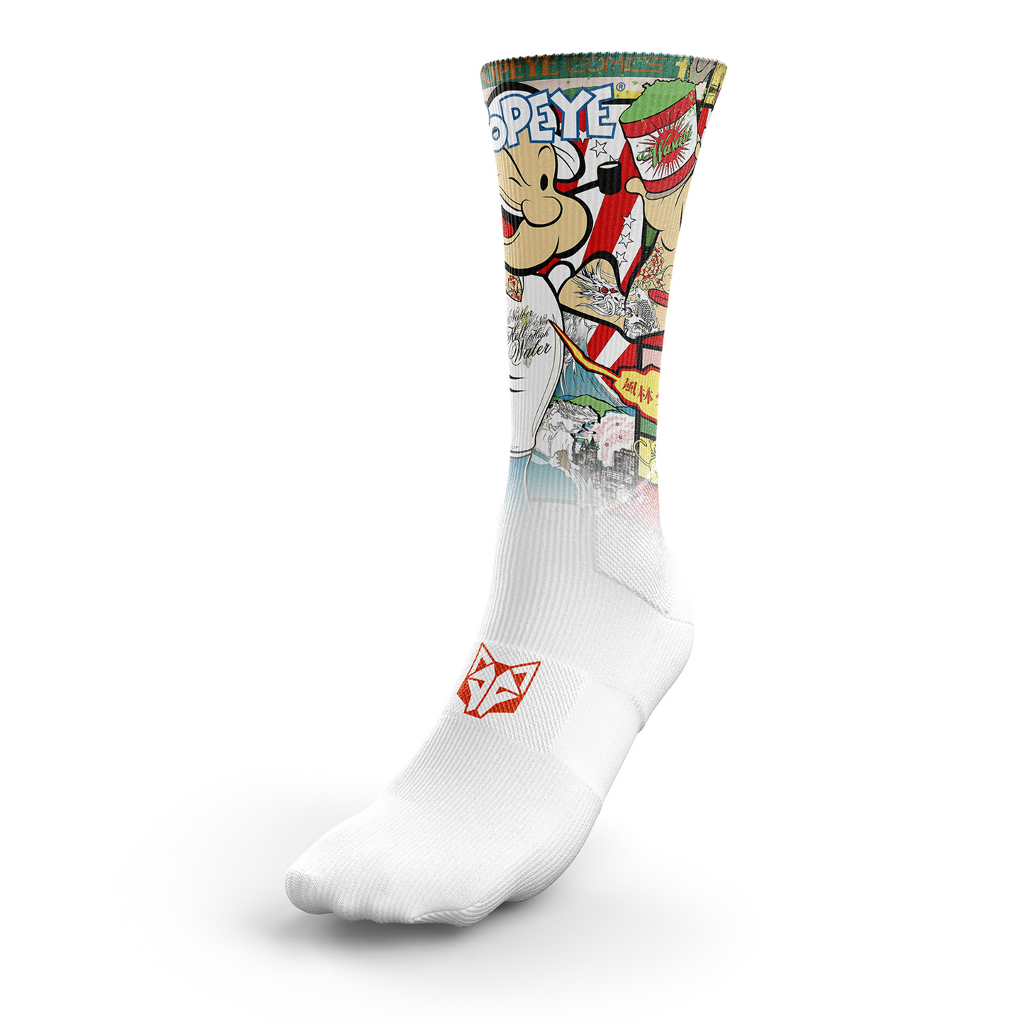 Sublimated Socks - Popeye Art Exhibition
