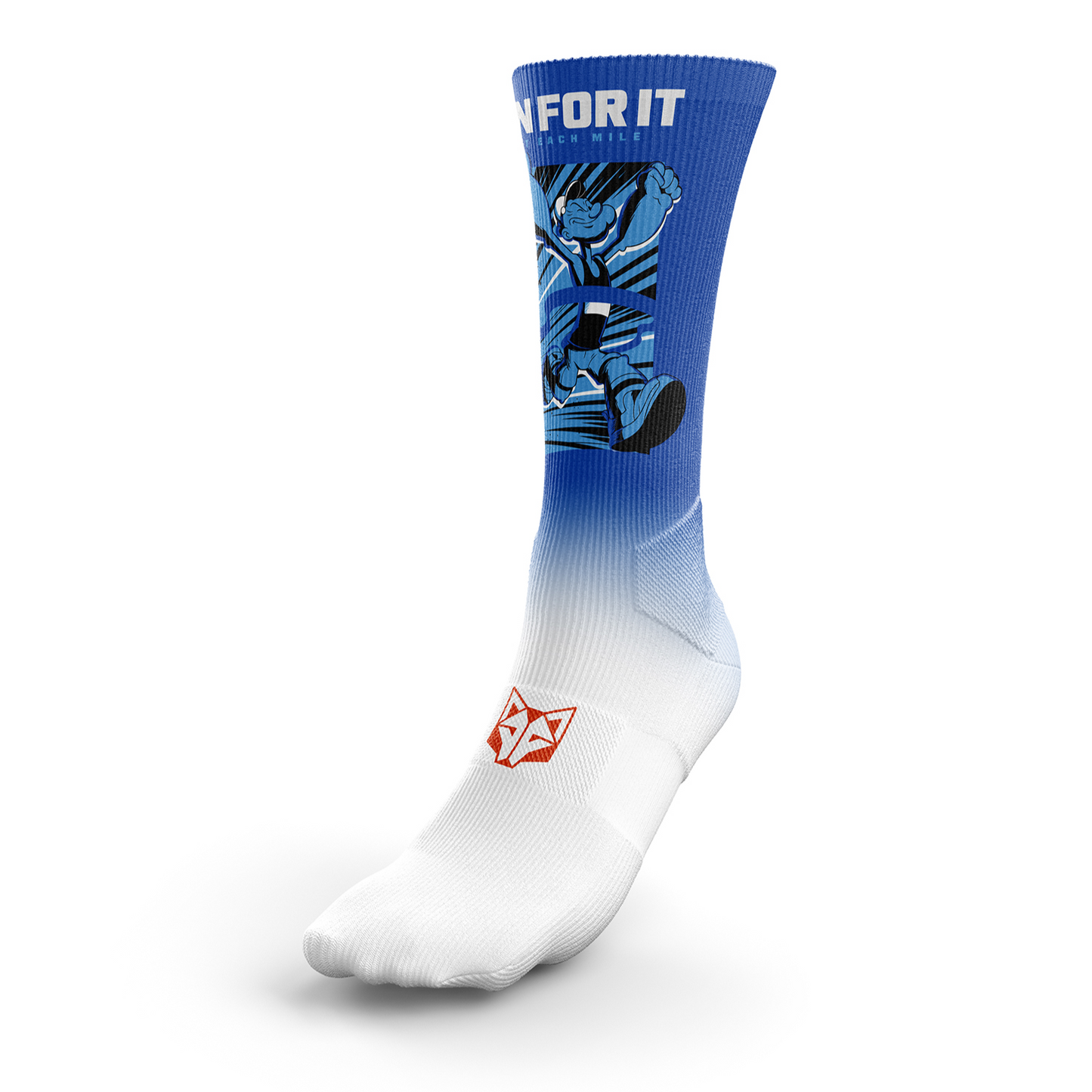 Chaussettes sublimées - Popeye Run For It