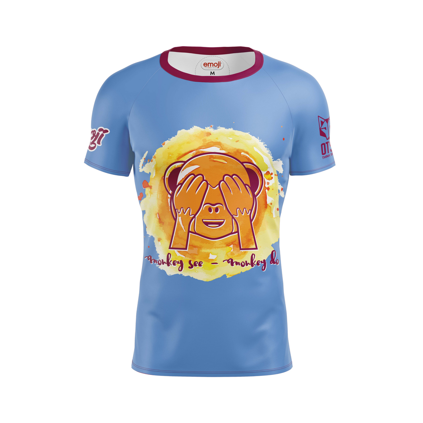 T-Shirt Homme - Emoji Monkey See