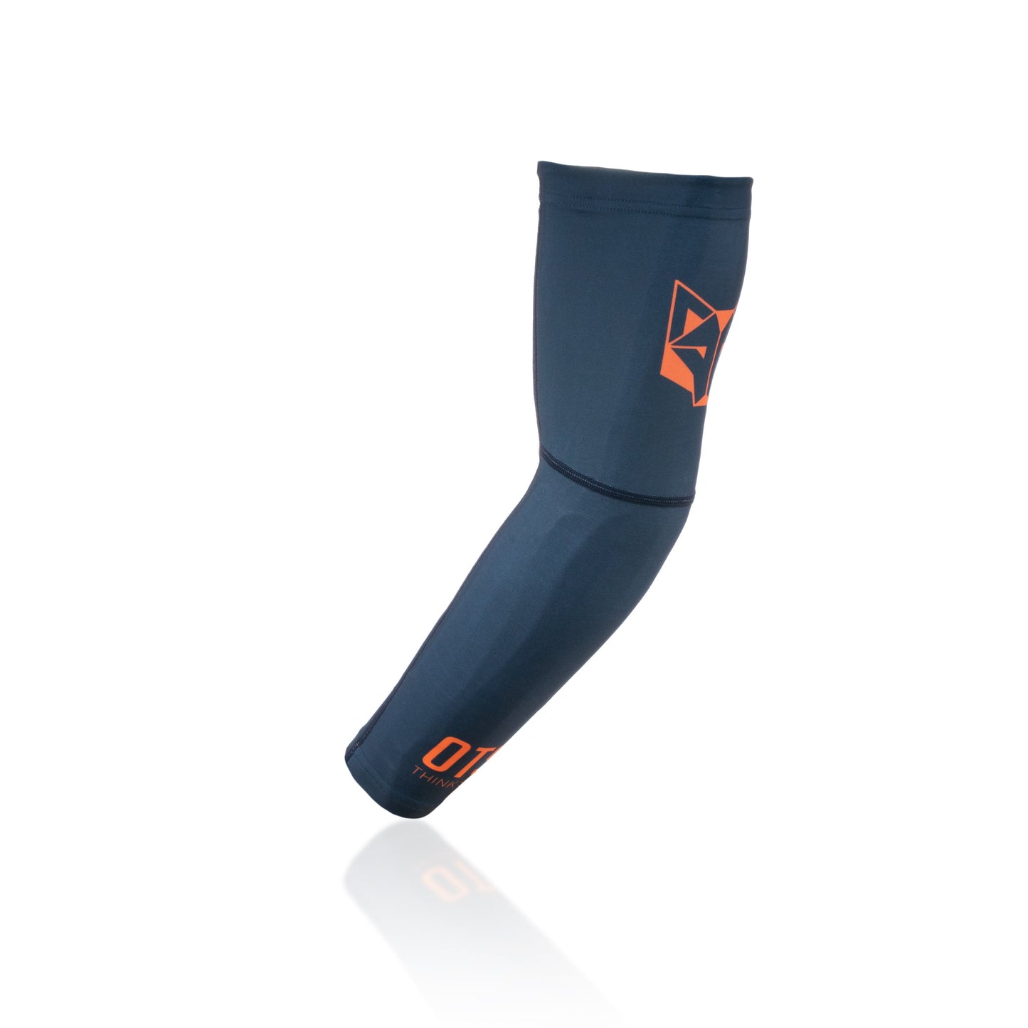 Manchettes - Navy Blue & Fluo Orange