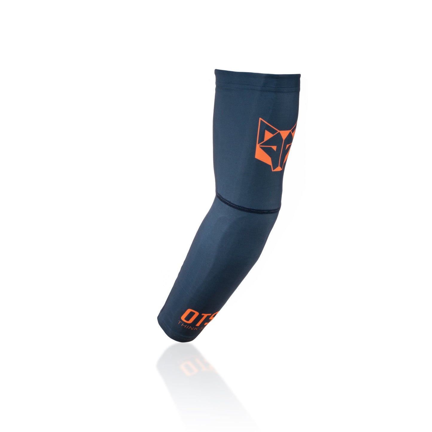 Manchettes - Navy Blue & Fluo Orange