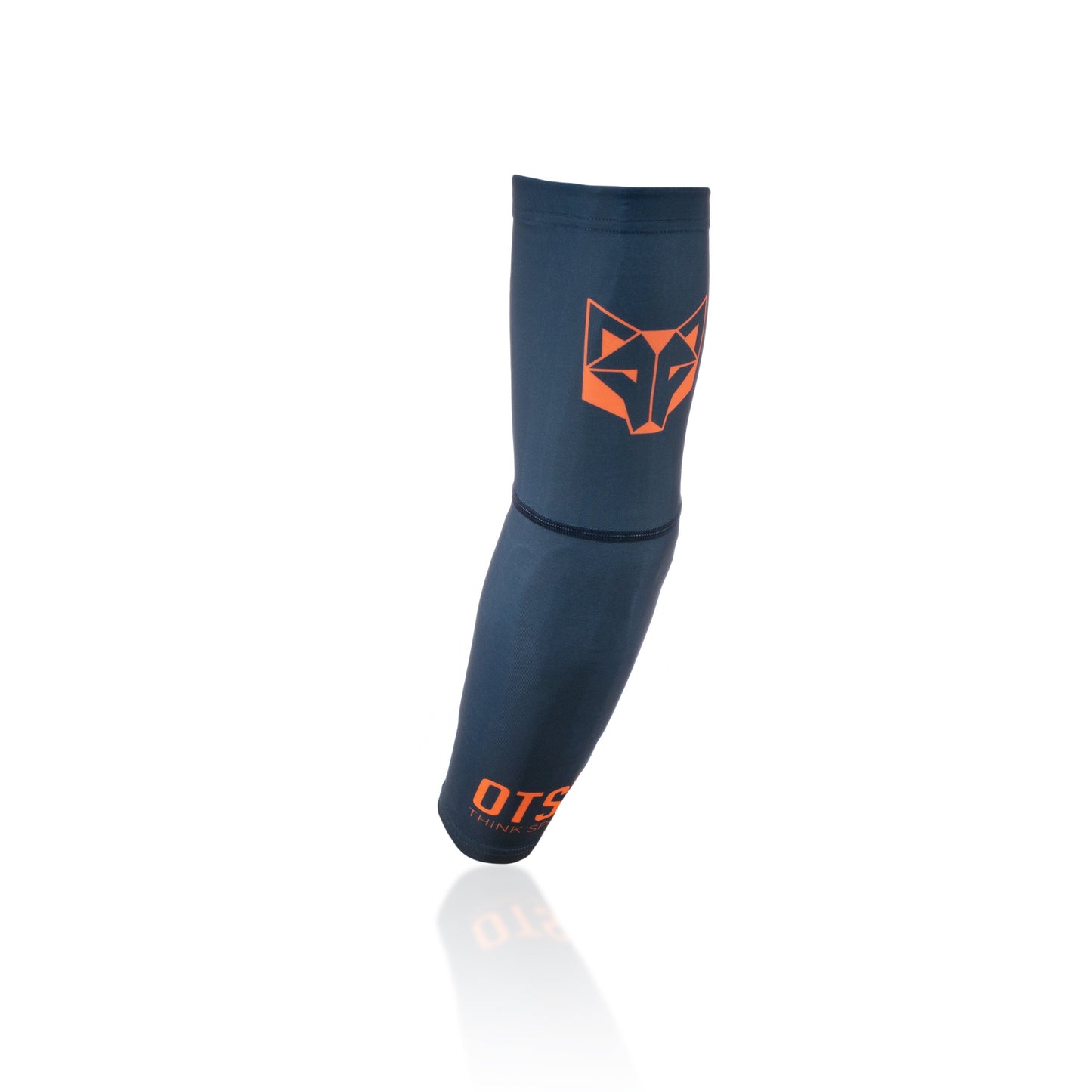 Manchettes - Navy Blue & Fluo Orange