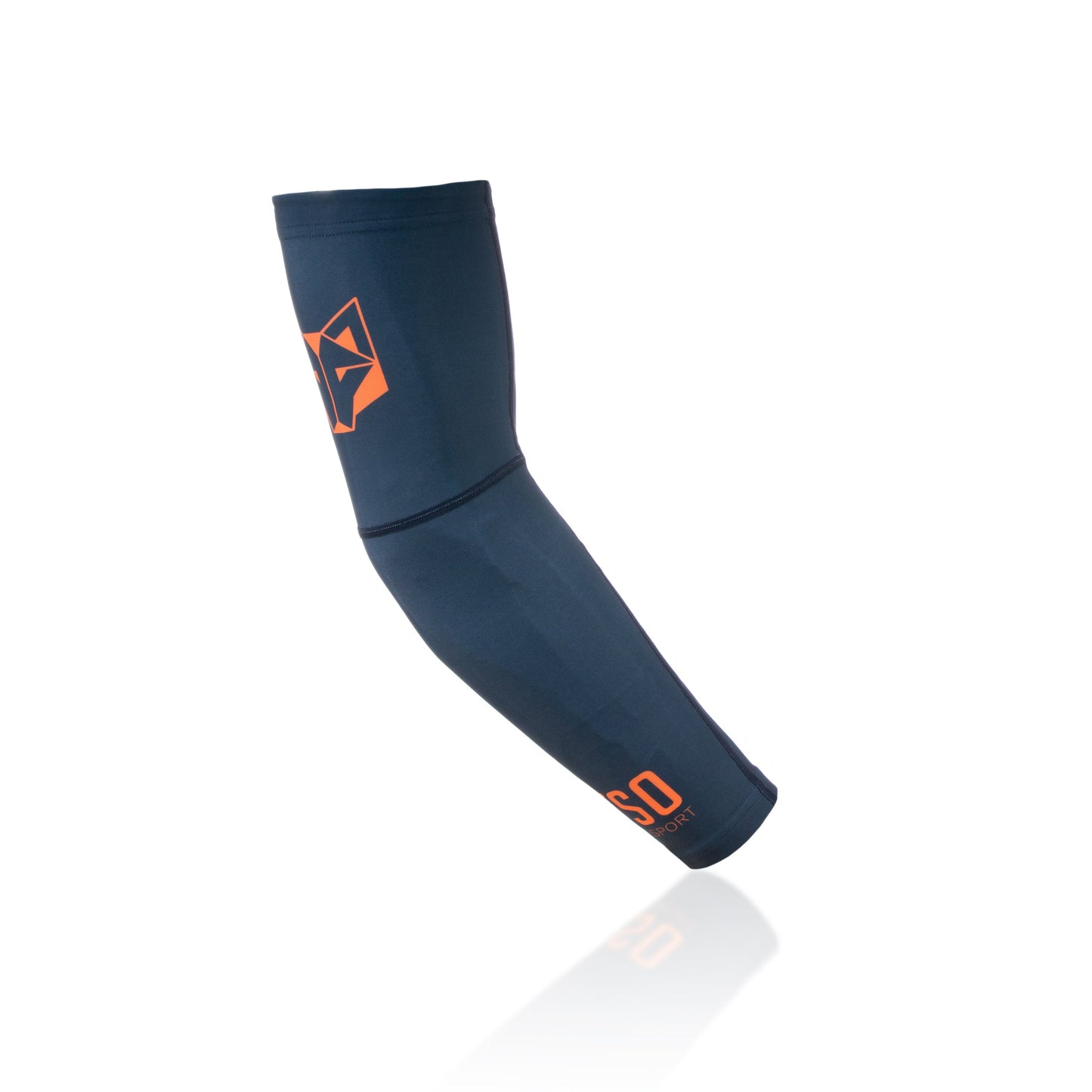 Manchettes - Navy Blue & Fluo Orange