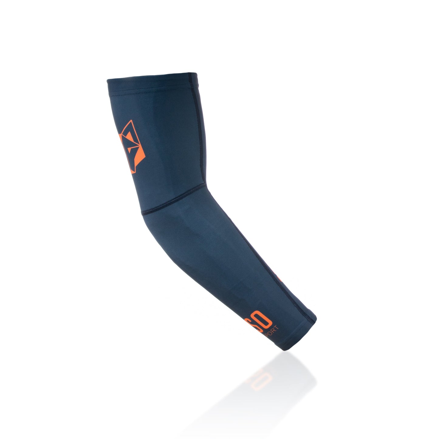 Manchettes - Navy Blue & Fluo Orange