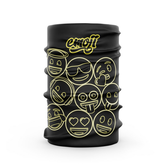 Tour de cou - Emoji Neon Faces