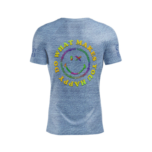 Men's short-sleeve shirt - SmileyWorld Happy (Clearance)