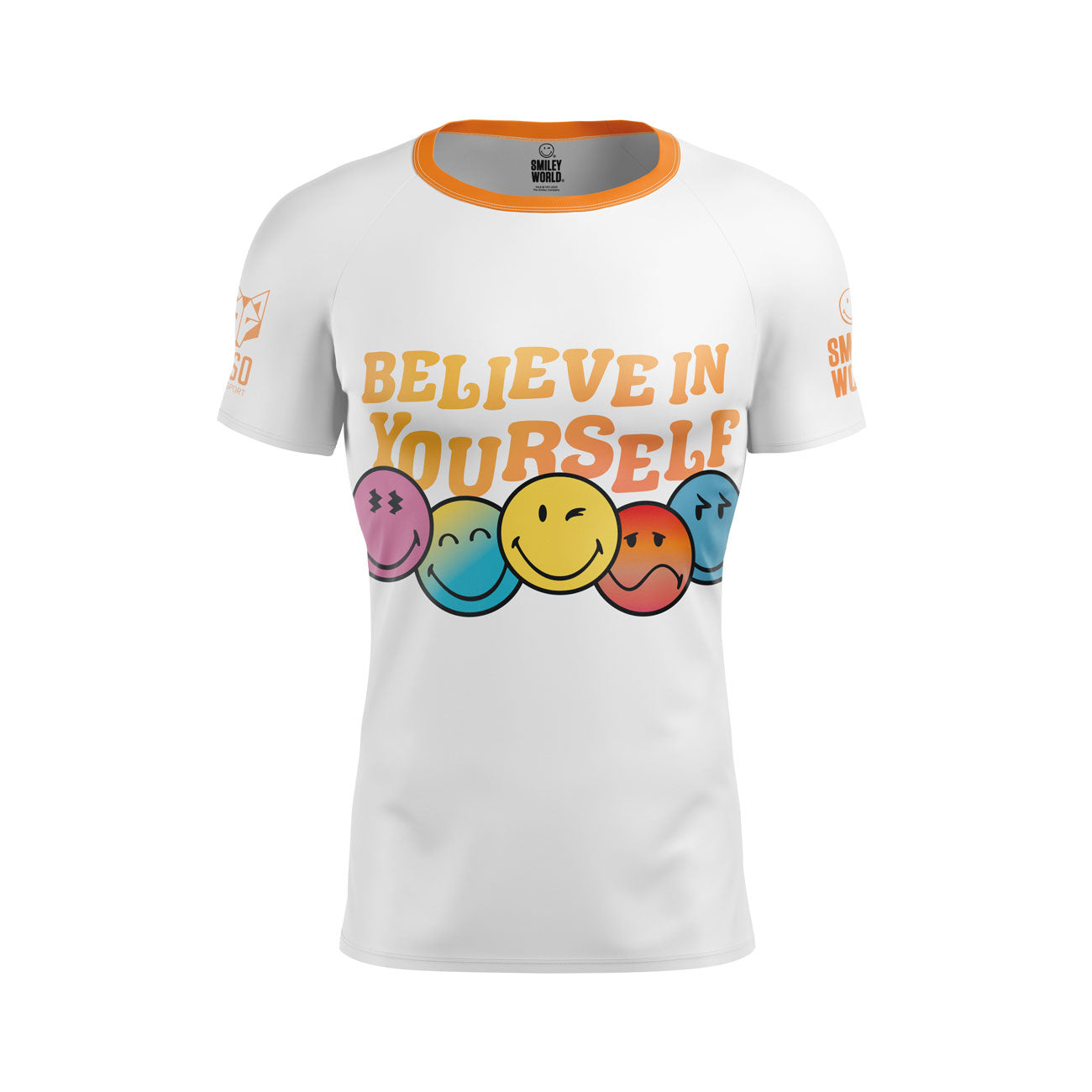 T-Shirt Homme manches courtes - SmileyWorld Believe