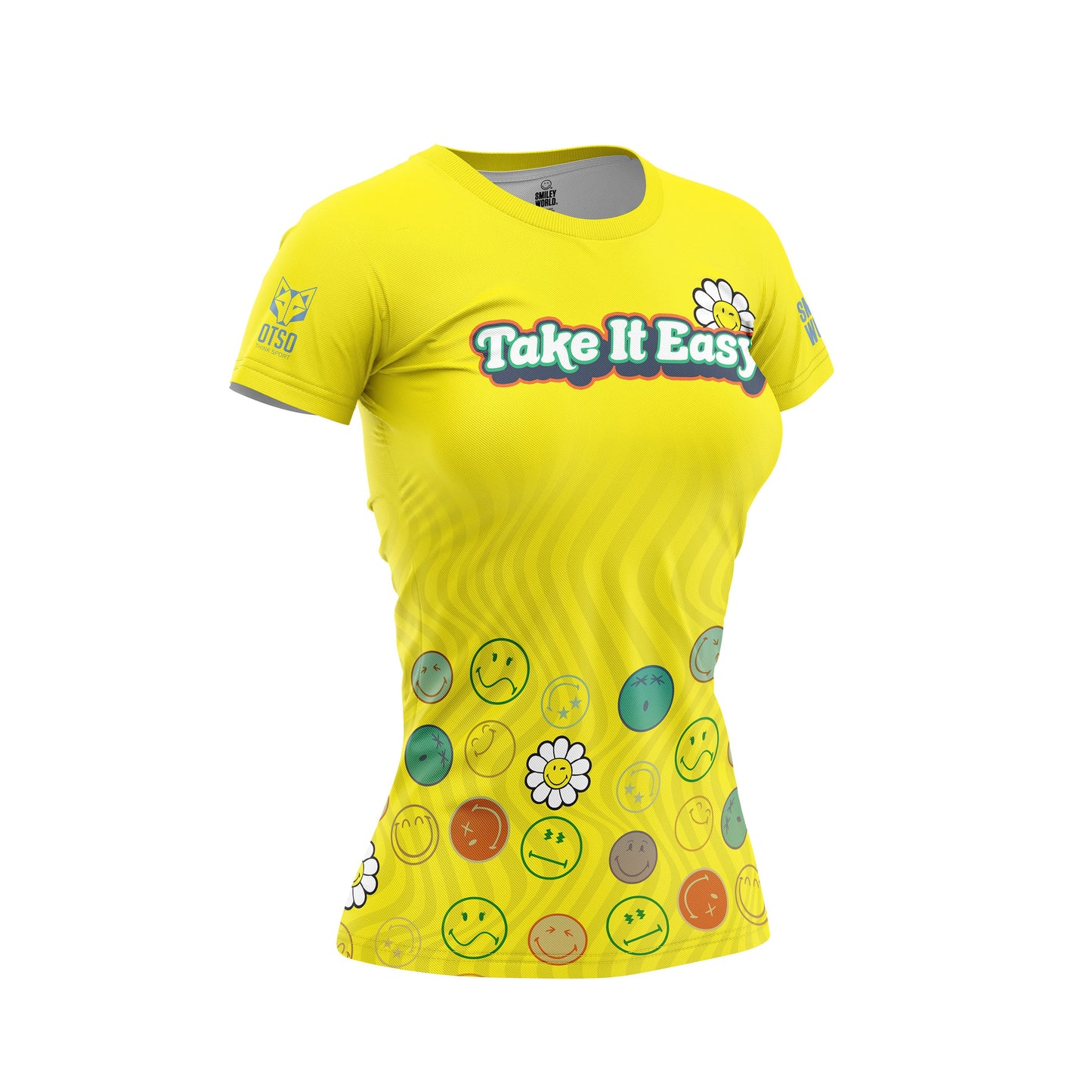 Damen-T-Shirt mit kurzen Ärmeln - SmileyWorld Easy (Outlet)