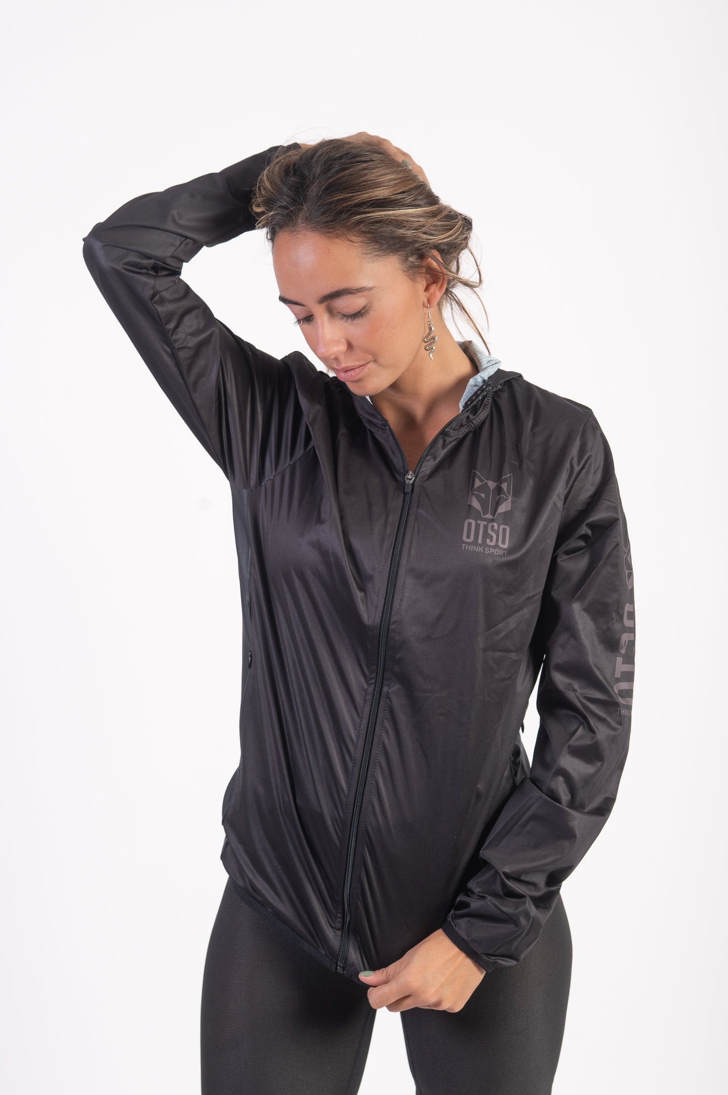 Veste running Unisex - Black