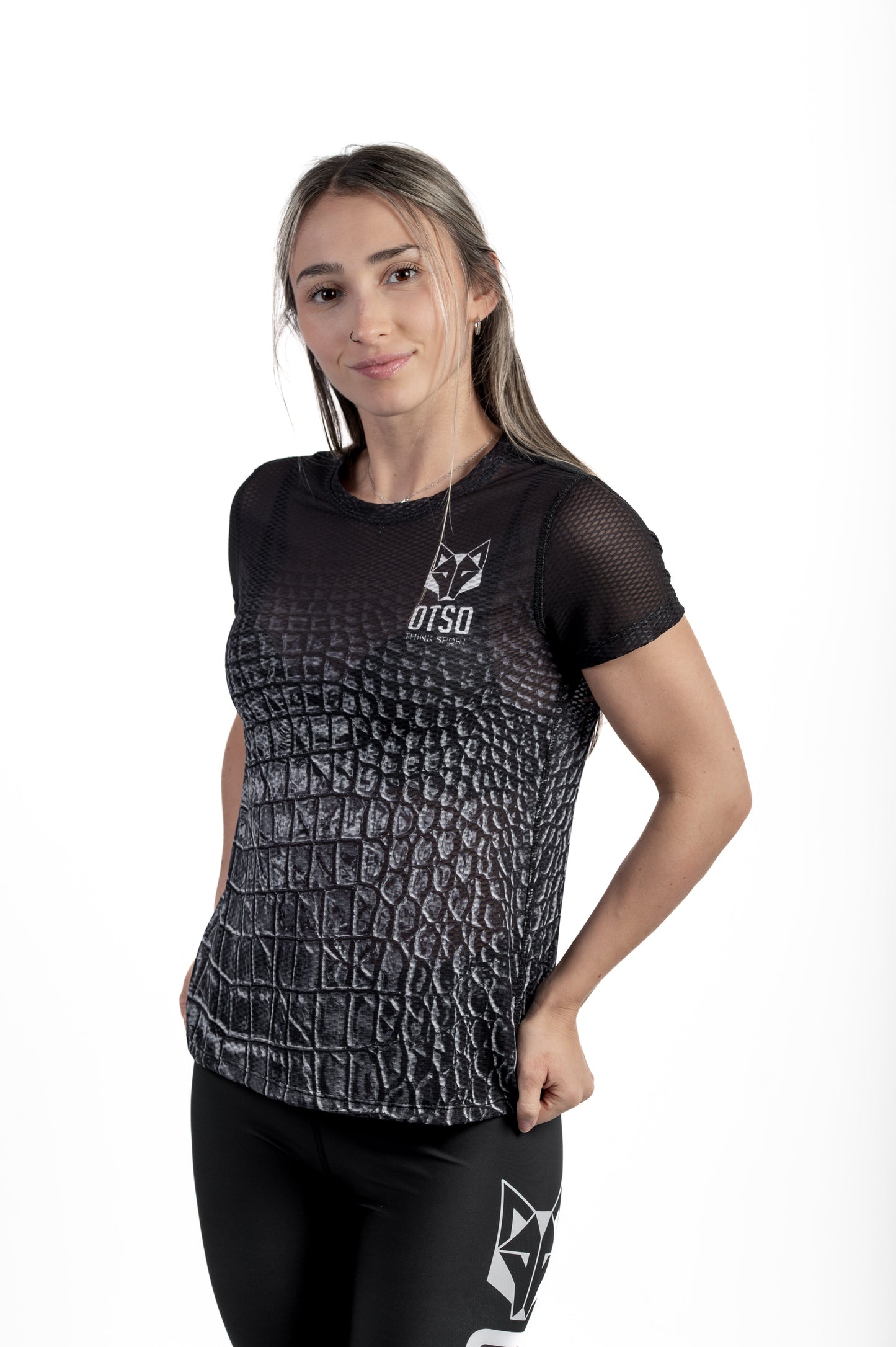 T-shirt Femme manches courtes - Black Snake