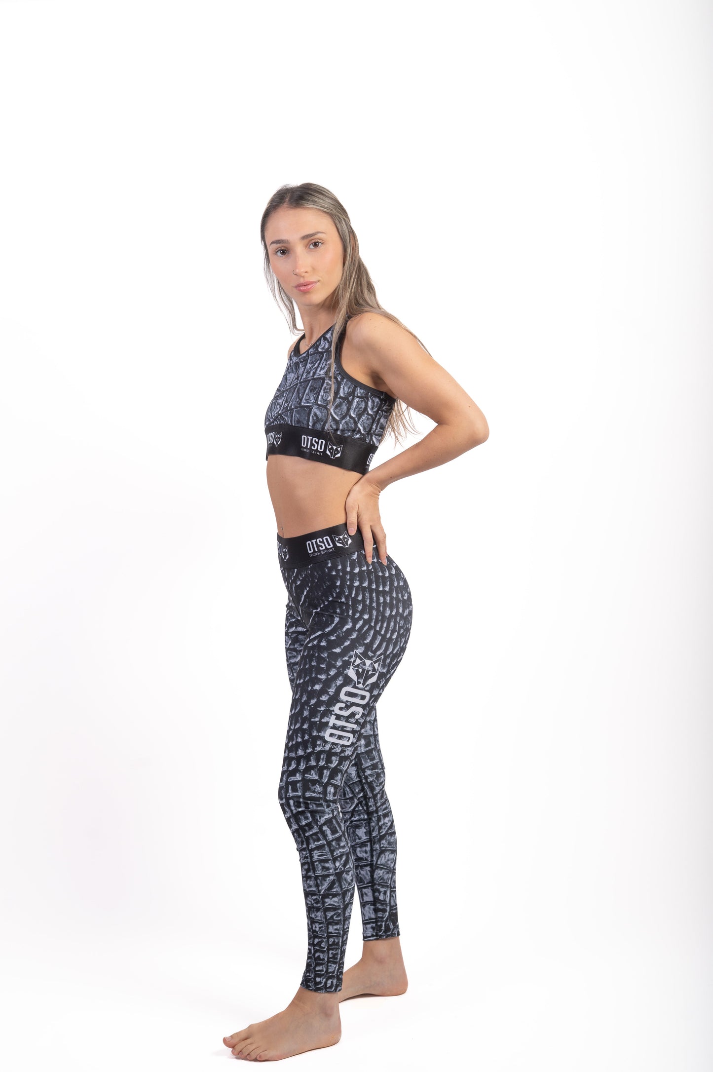 Leggings - Schwarze Schlange