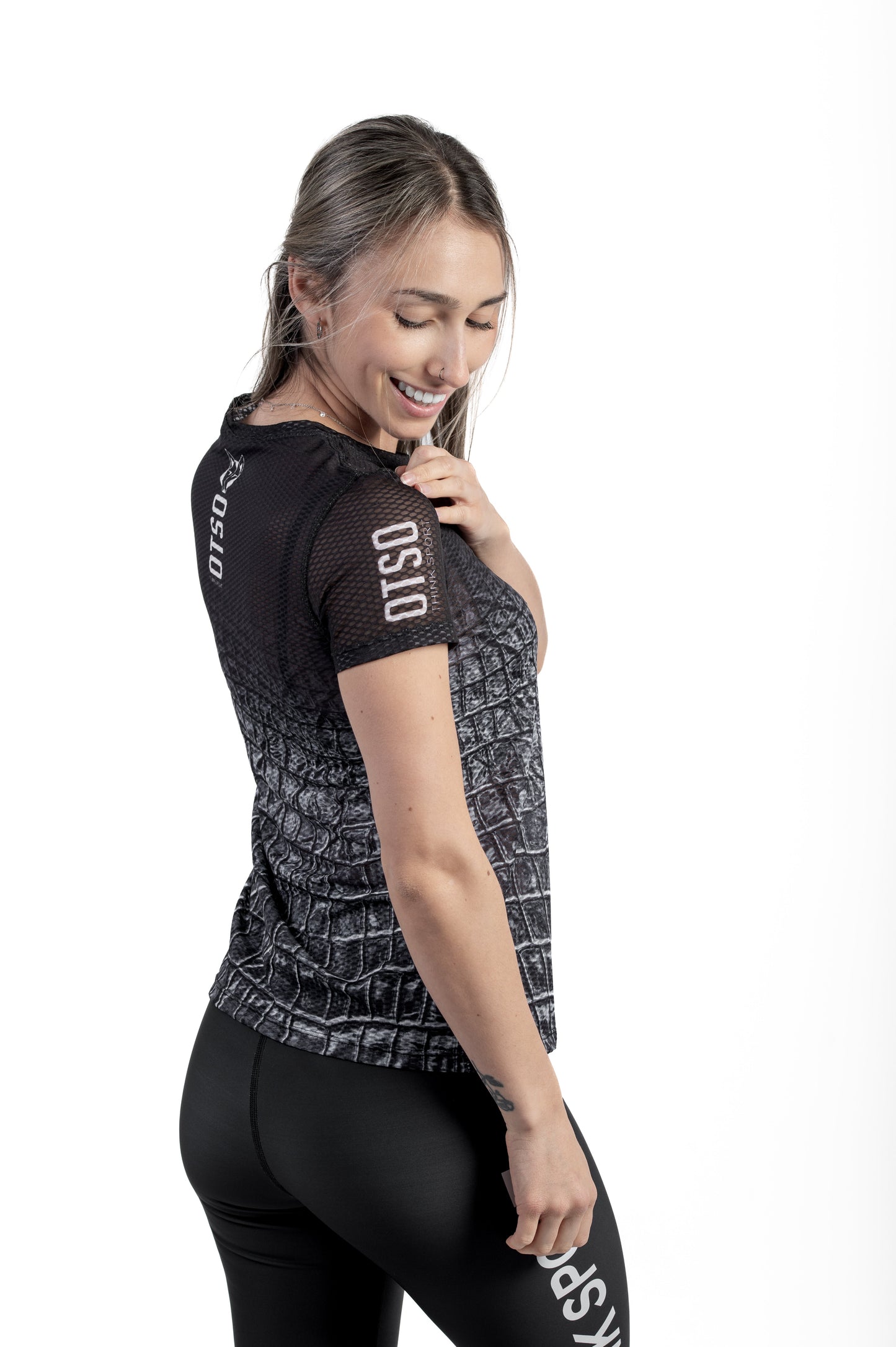 T-shirt Femme manches courtes - Black Snake