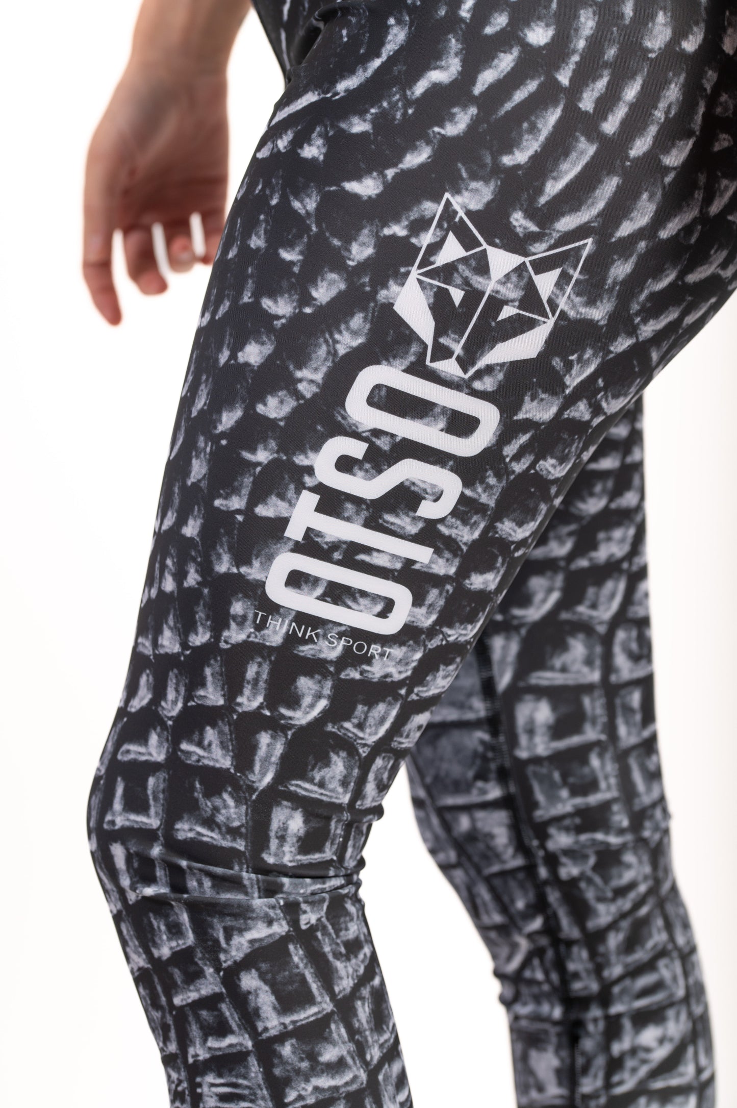 Leggings - Schwarze Schlange