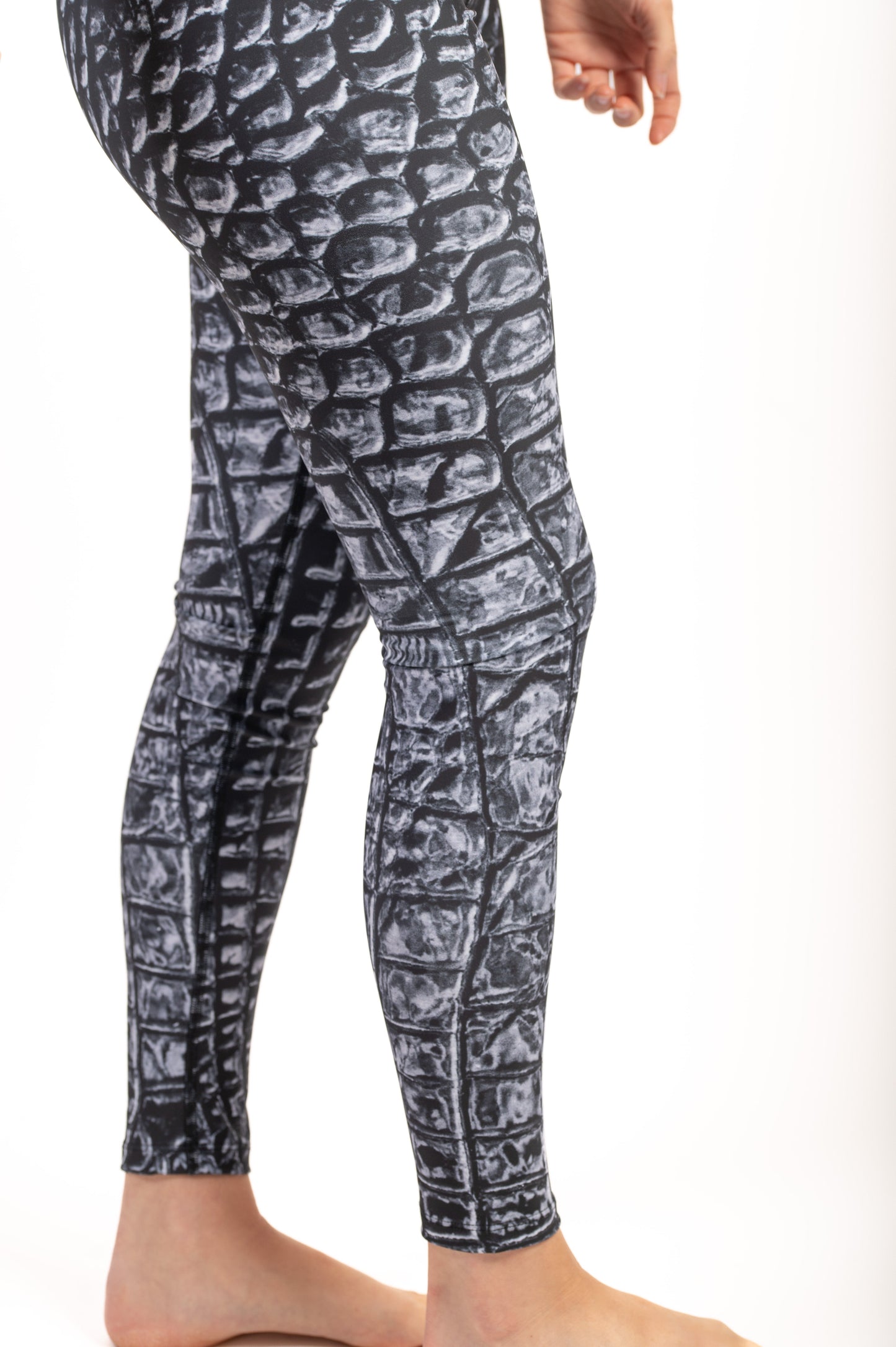 Leggings - Schwarze Schlange