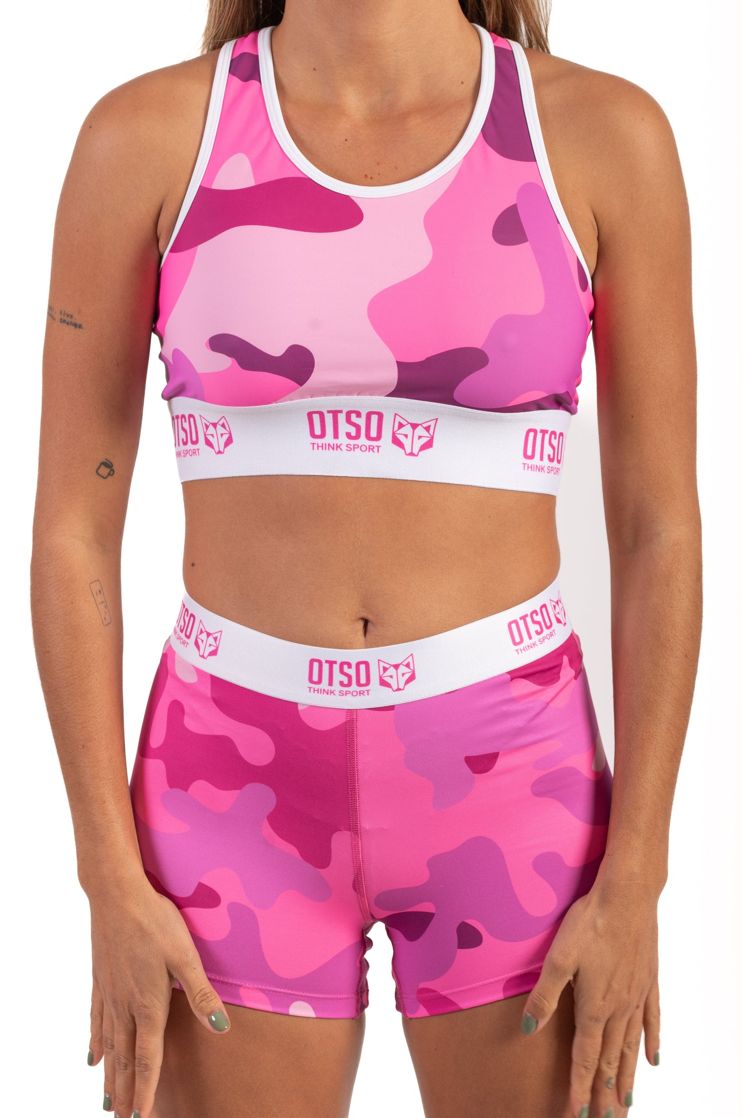 Short Femme - Camo Pink