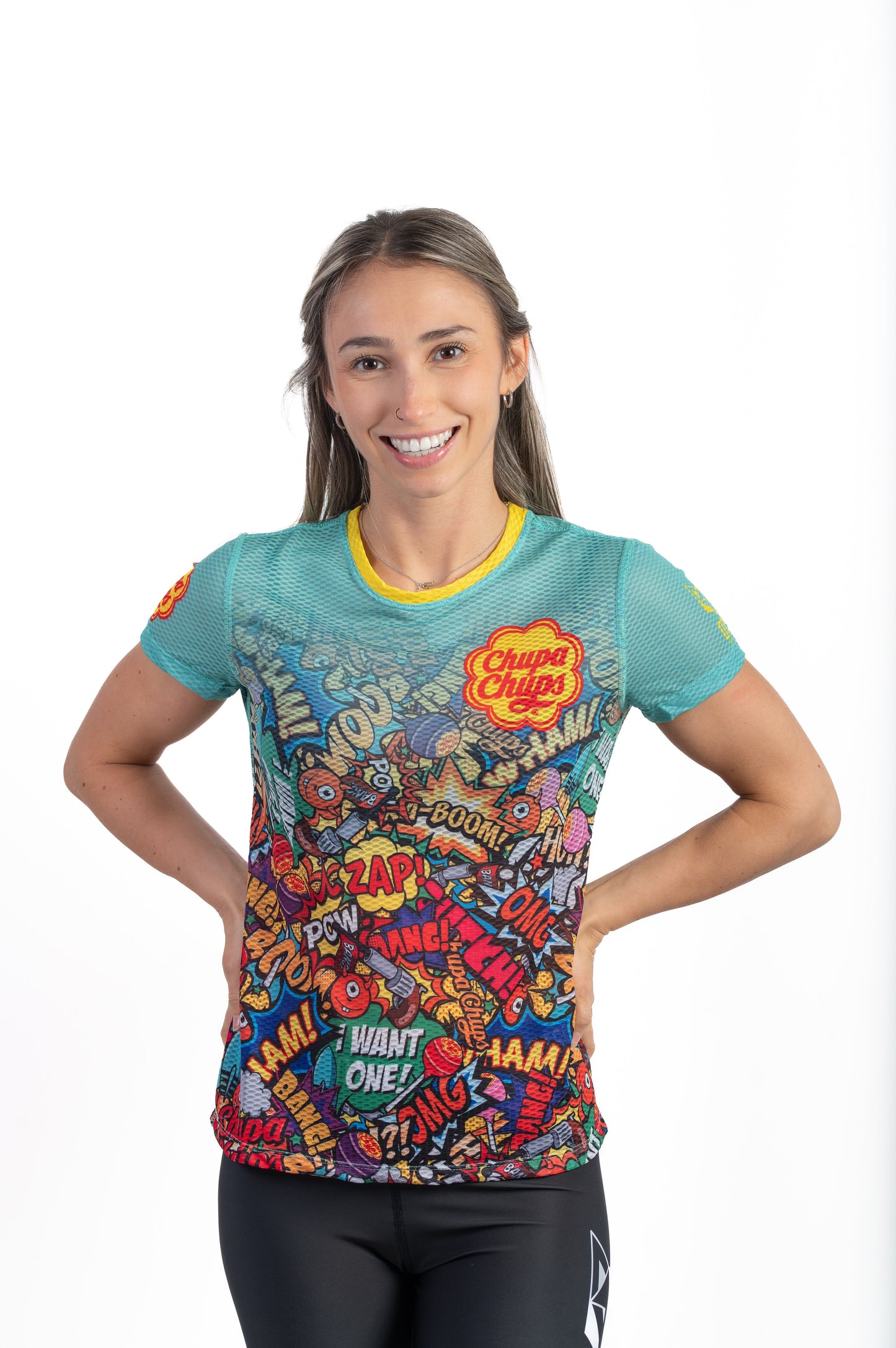 T-shirt Femme manches courtes - Chupa Chups Comic