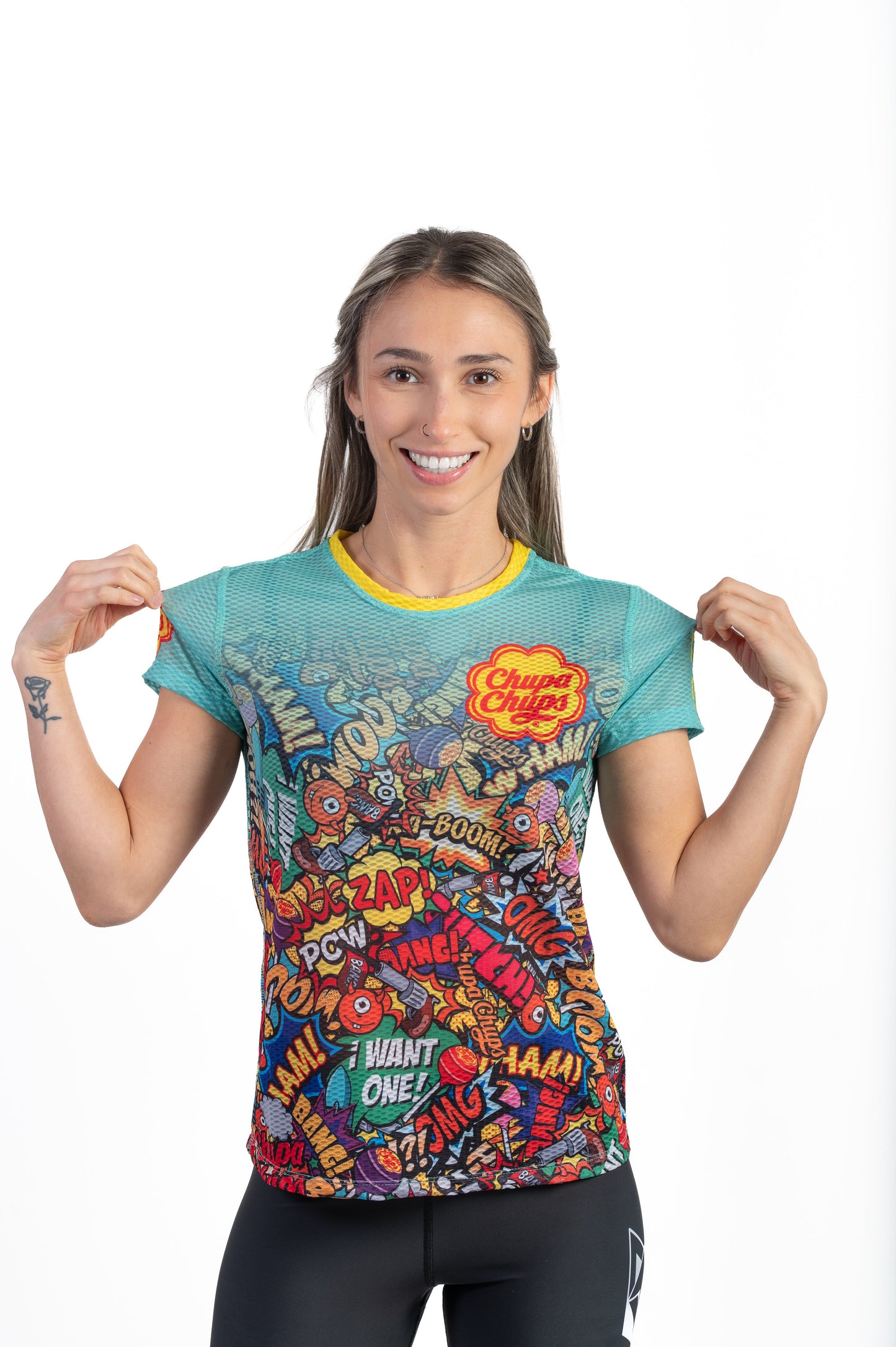 T-shirt Femme manches courtes - Chupa Chups Comic