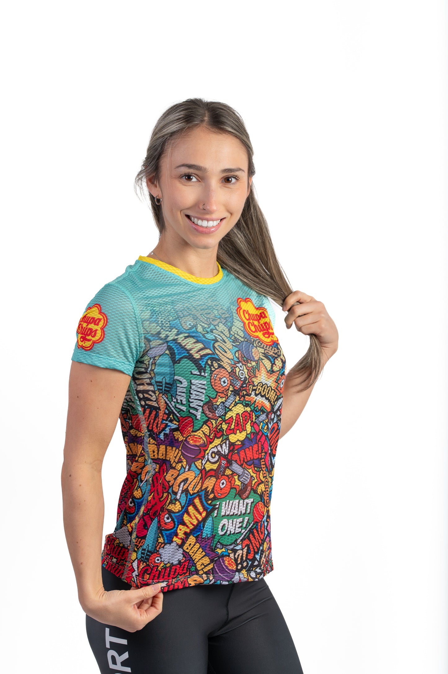 T-shirt Femme manches courtes - Chupa Chups Comic