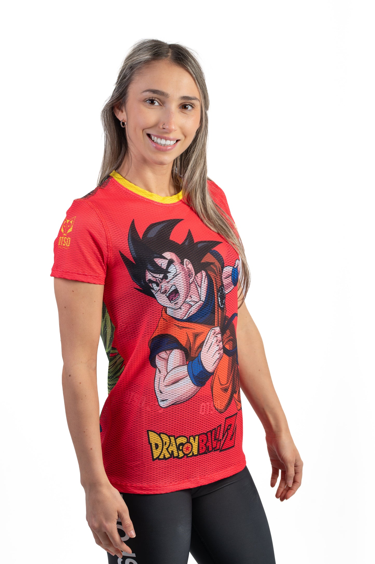 T-Shirt Femme - Dragon Ball Z Goku Shenron