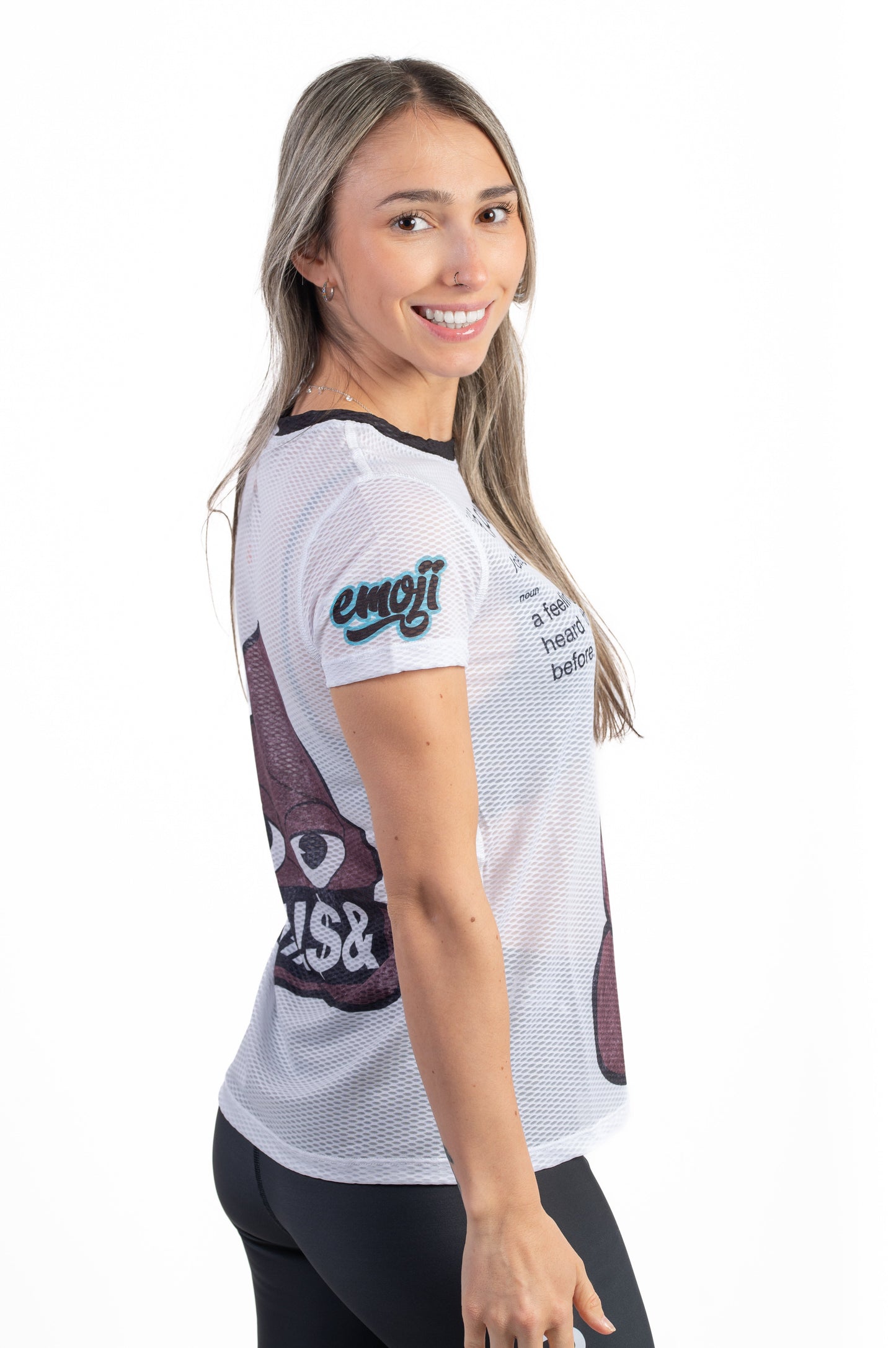 Women's short-sleeve shirt - Already Poop Emoji