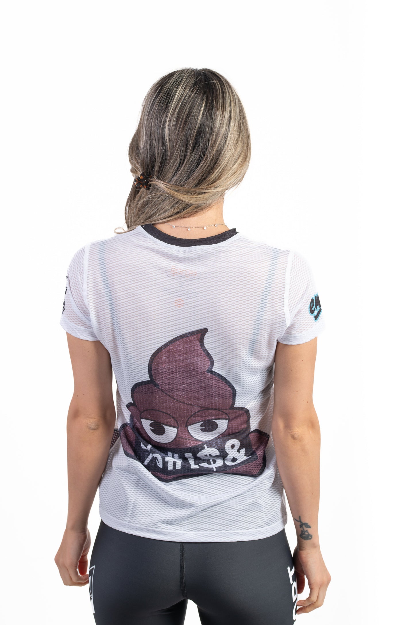Women's short-sleeve shirt - Already Poop Emoji
