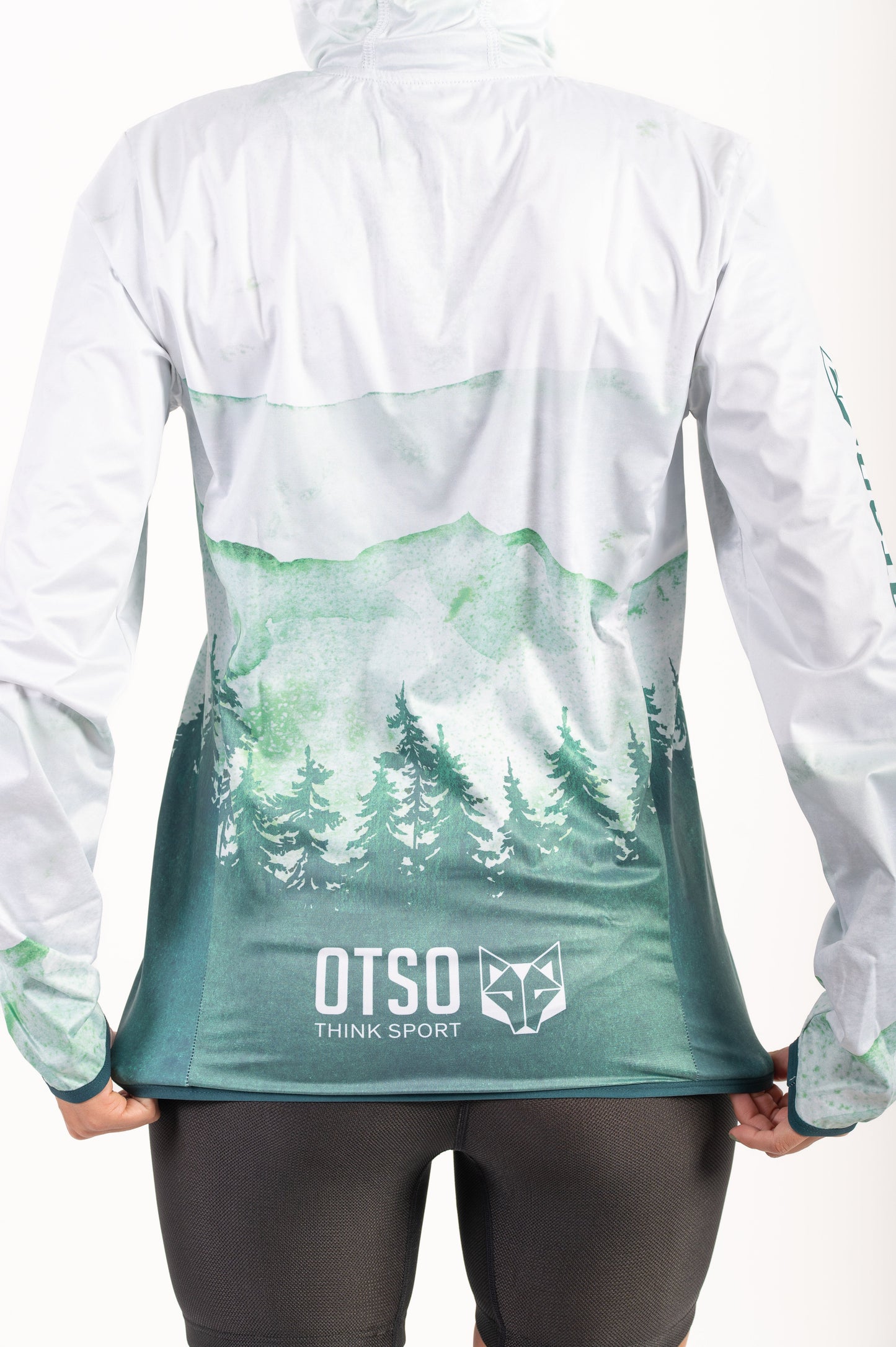 Veste running Unisex - Green Forest