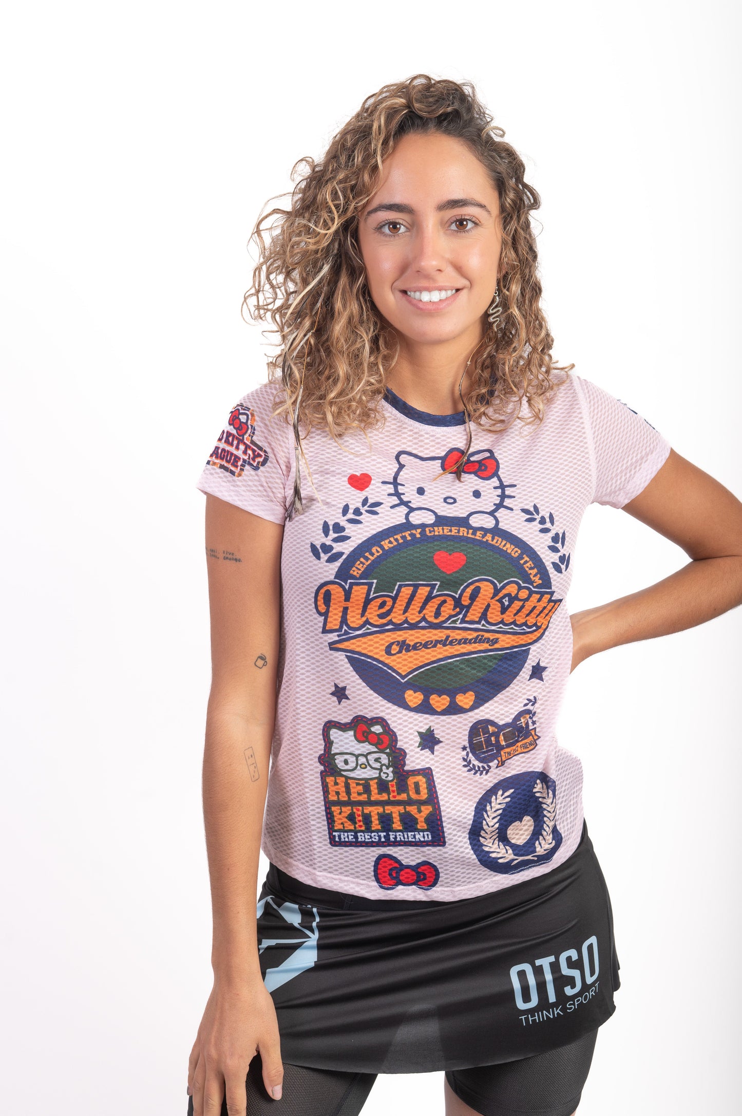 T-Shirt Damen/Kinder - Hallo Kitty Anfeuerung