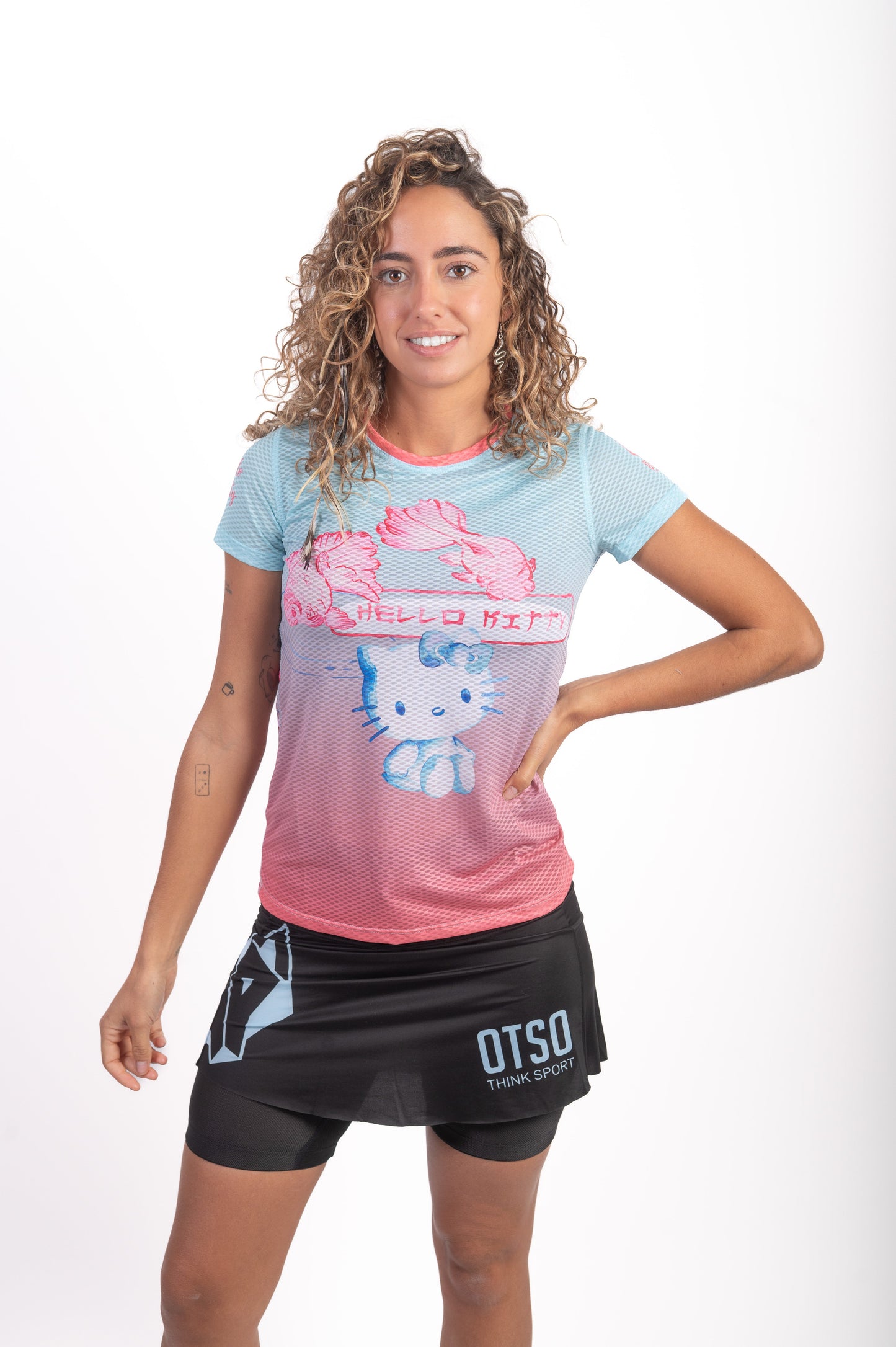 T-Shirt Femme/Enfant - Hello Kitty Wave
