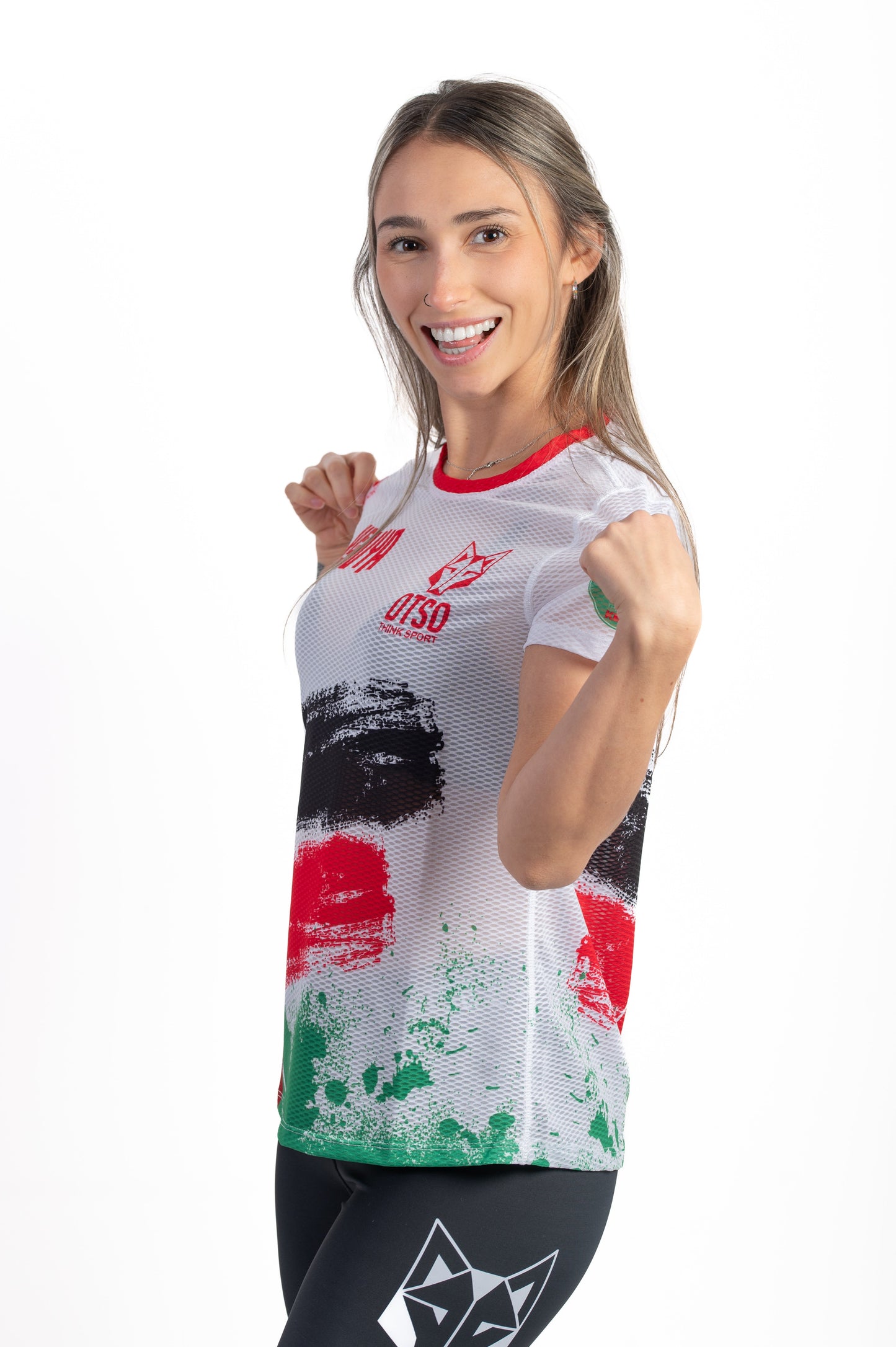 T-shirt Femme manches courtes - Kimbia Kenya