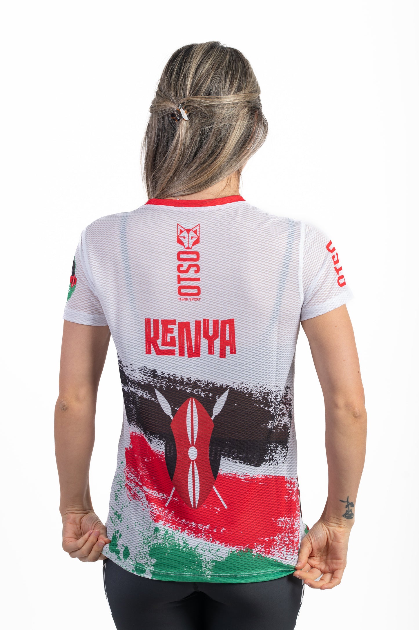 T-shirt Femme manches courtes - Kimbia Kenya