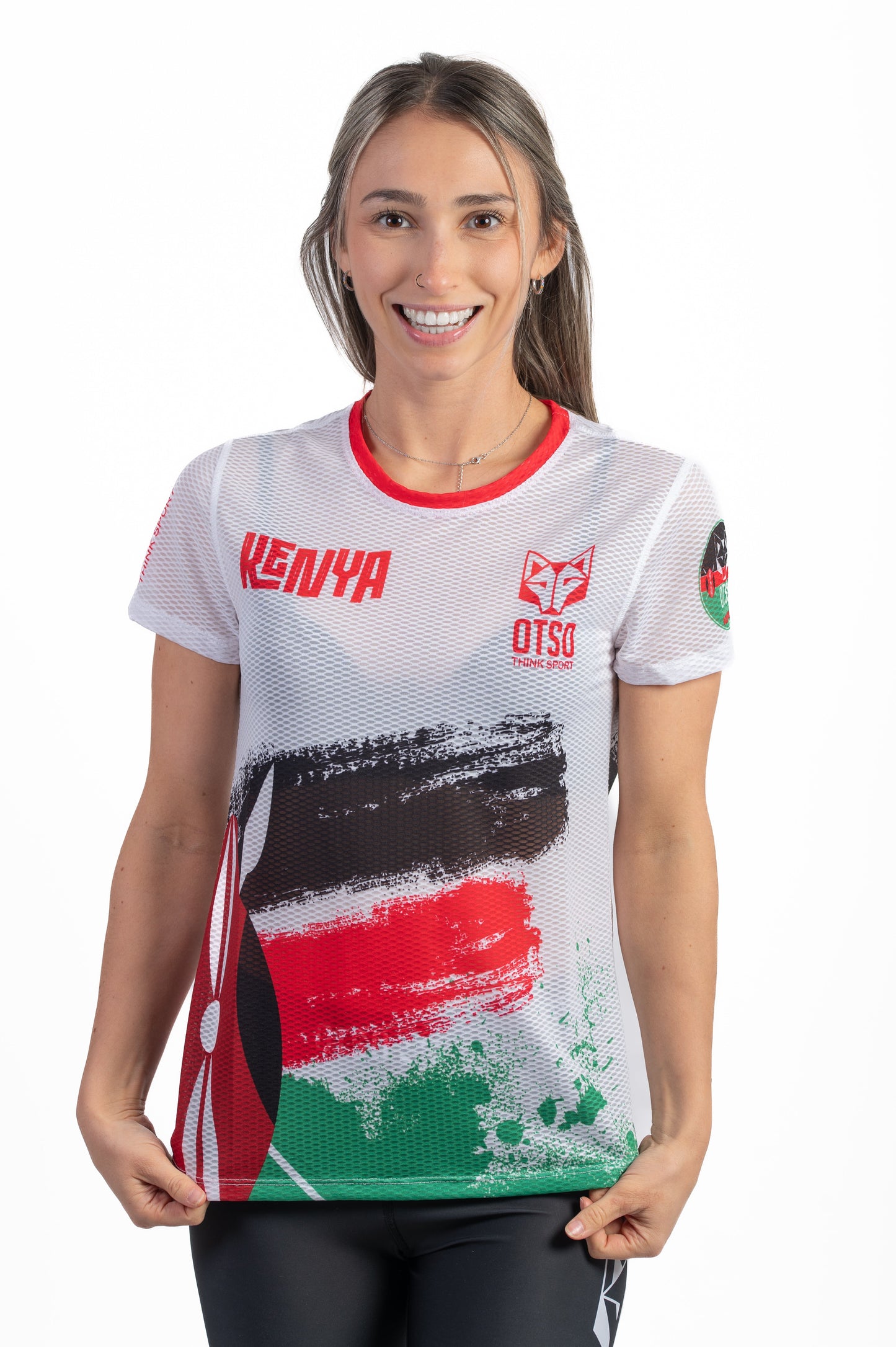 T-shirt Femme manches courtes - Kimbia Kenya