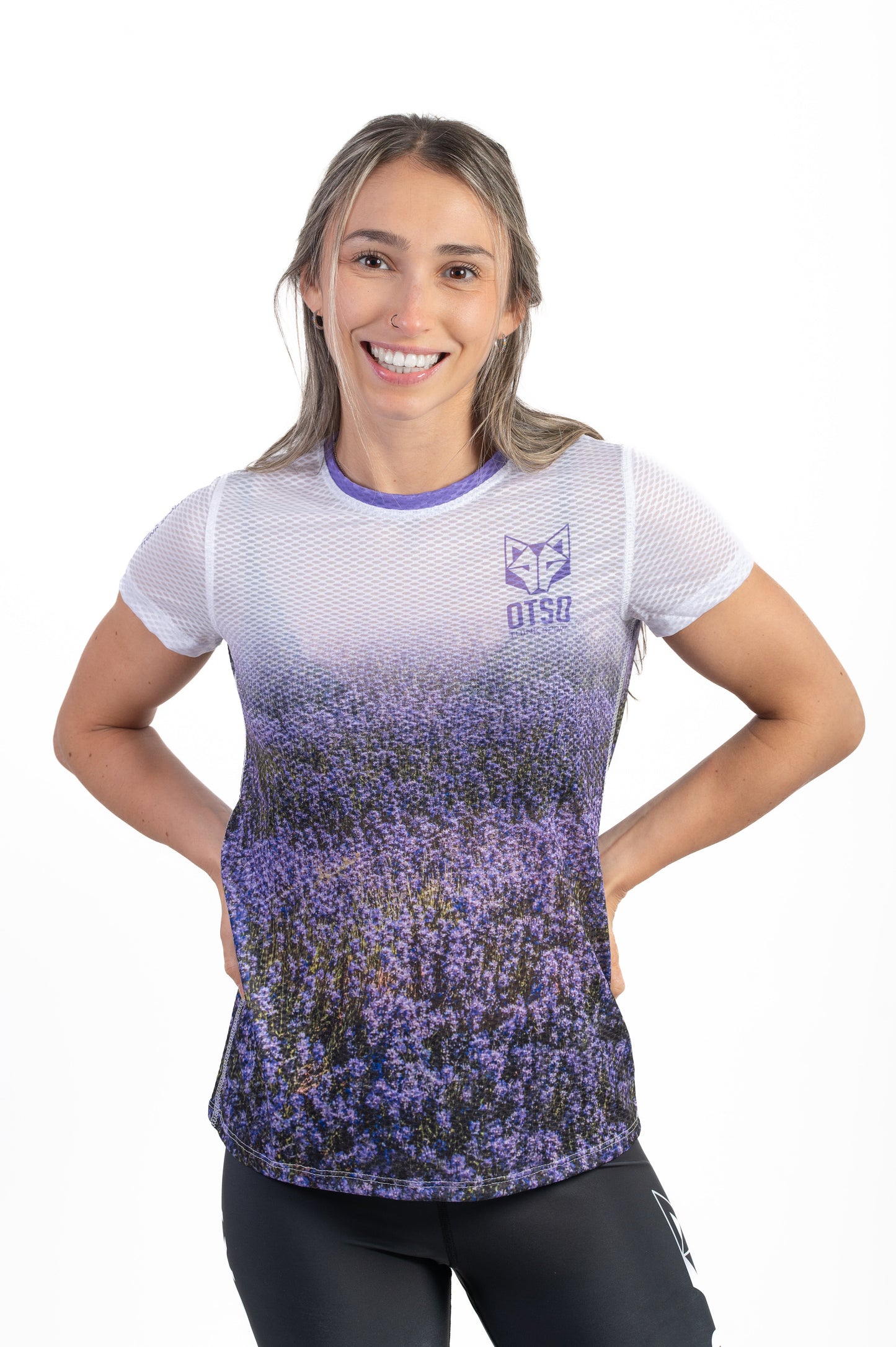 T-shirt Femme manches courtes - Lavande