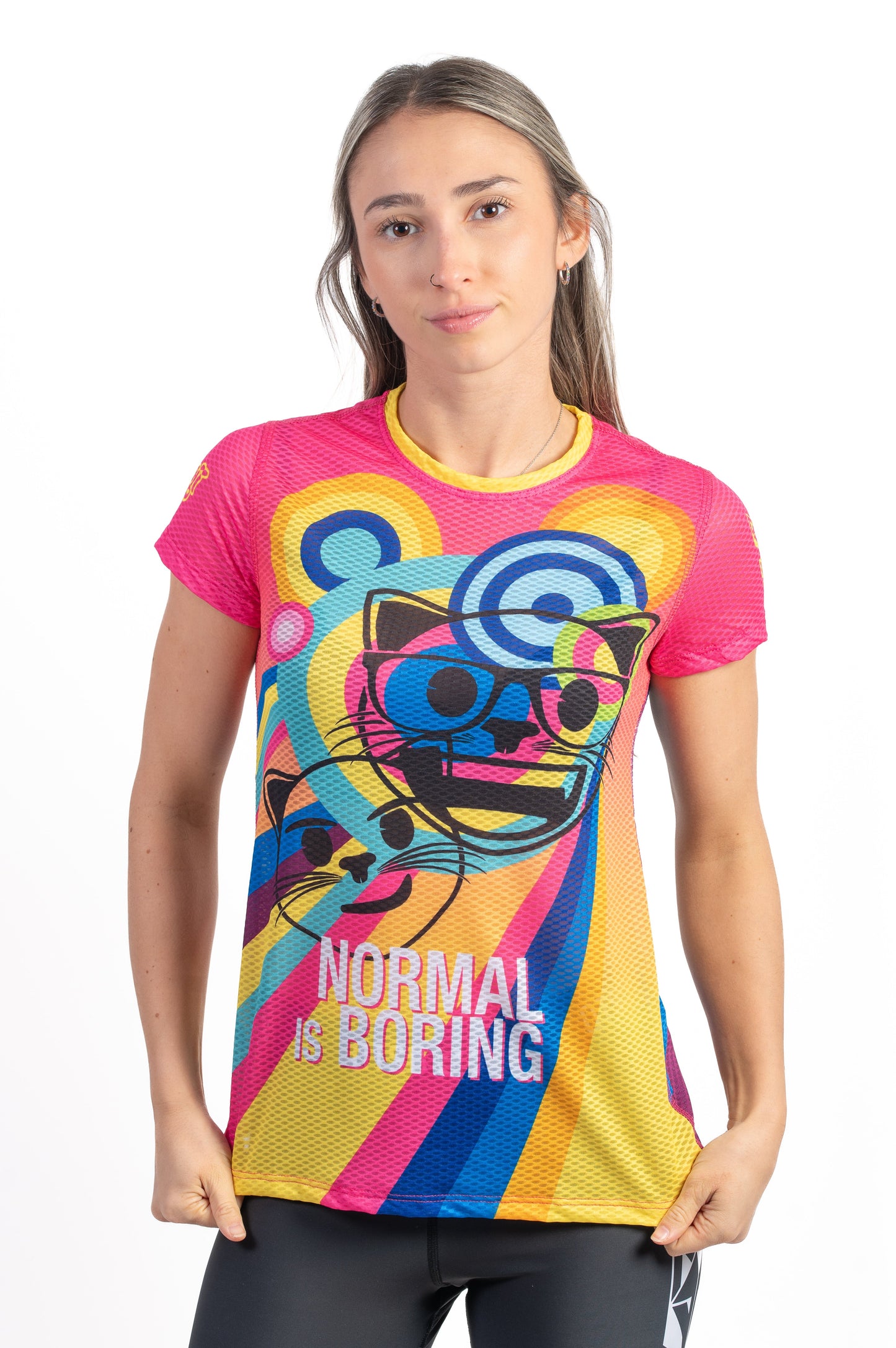 T-Shirt Femme - Emoji Normal Is Boring
