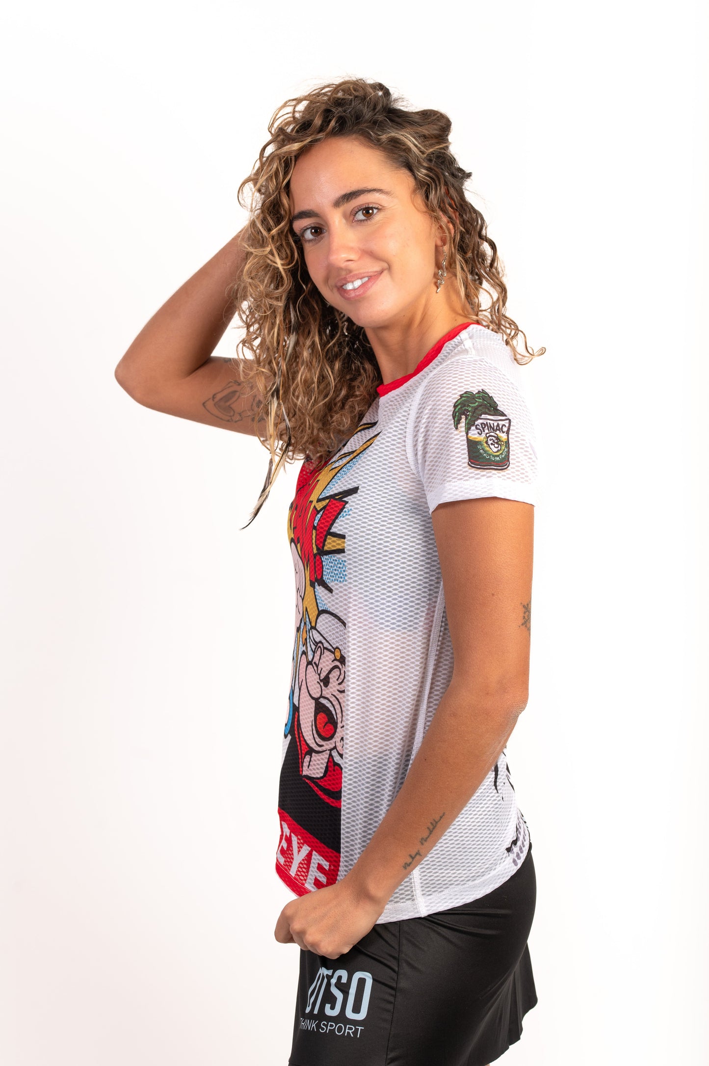 T-shirt Femme manches courtes - Popeye Pop Art
