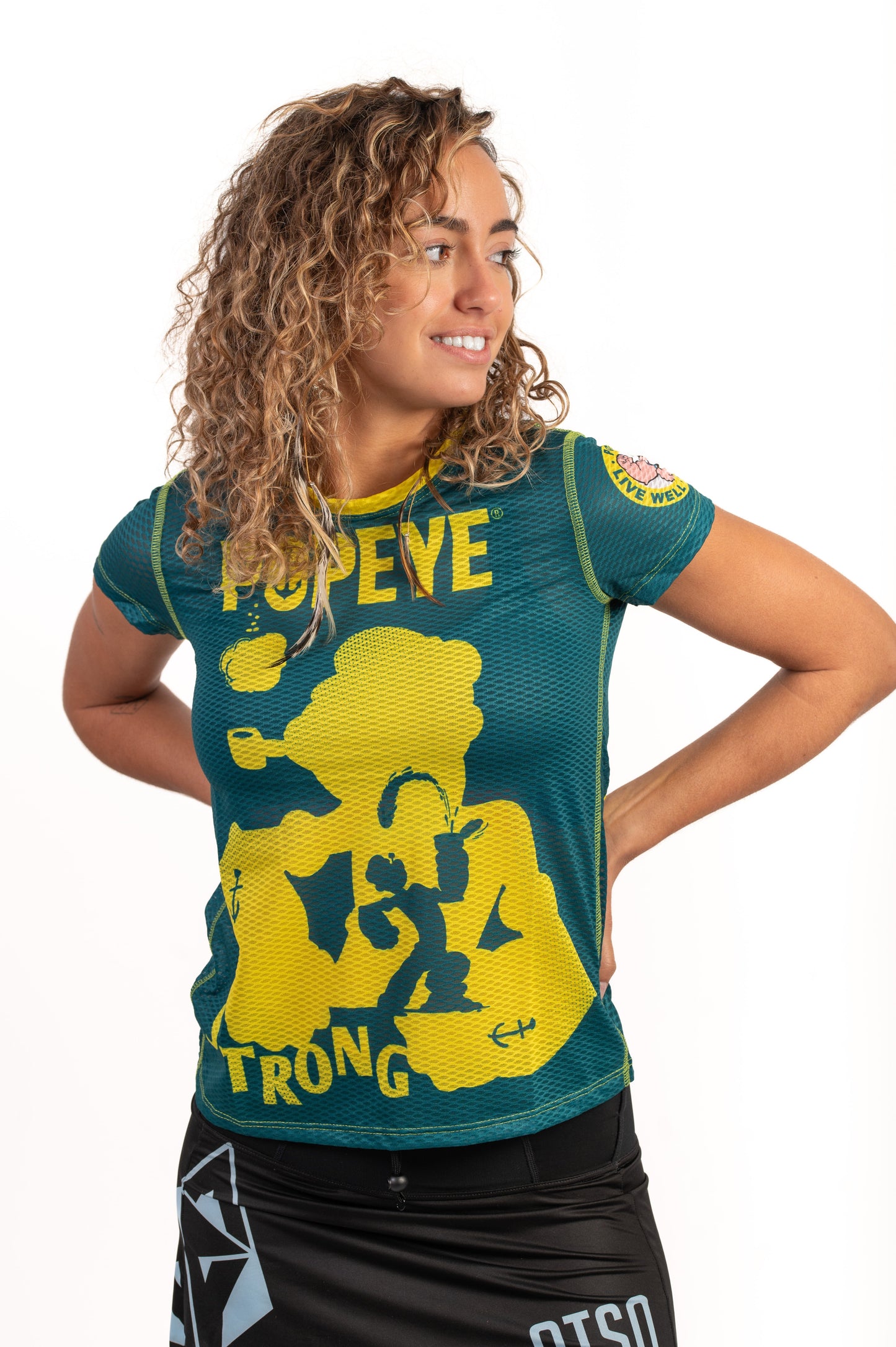 Women's short-sleeve shirt - Popeye Strong
