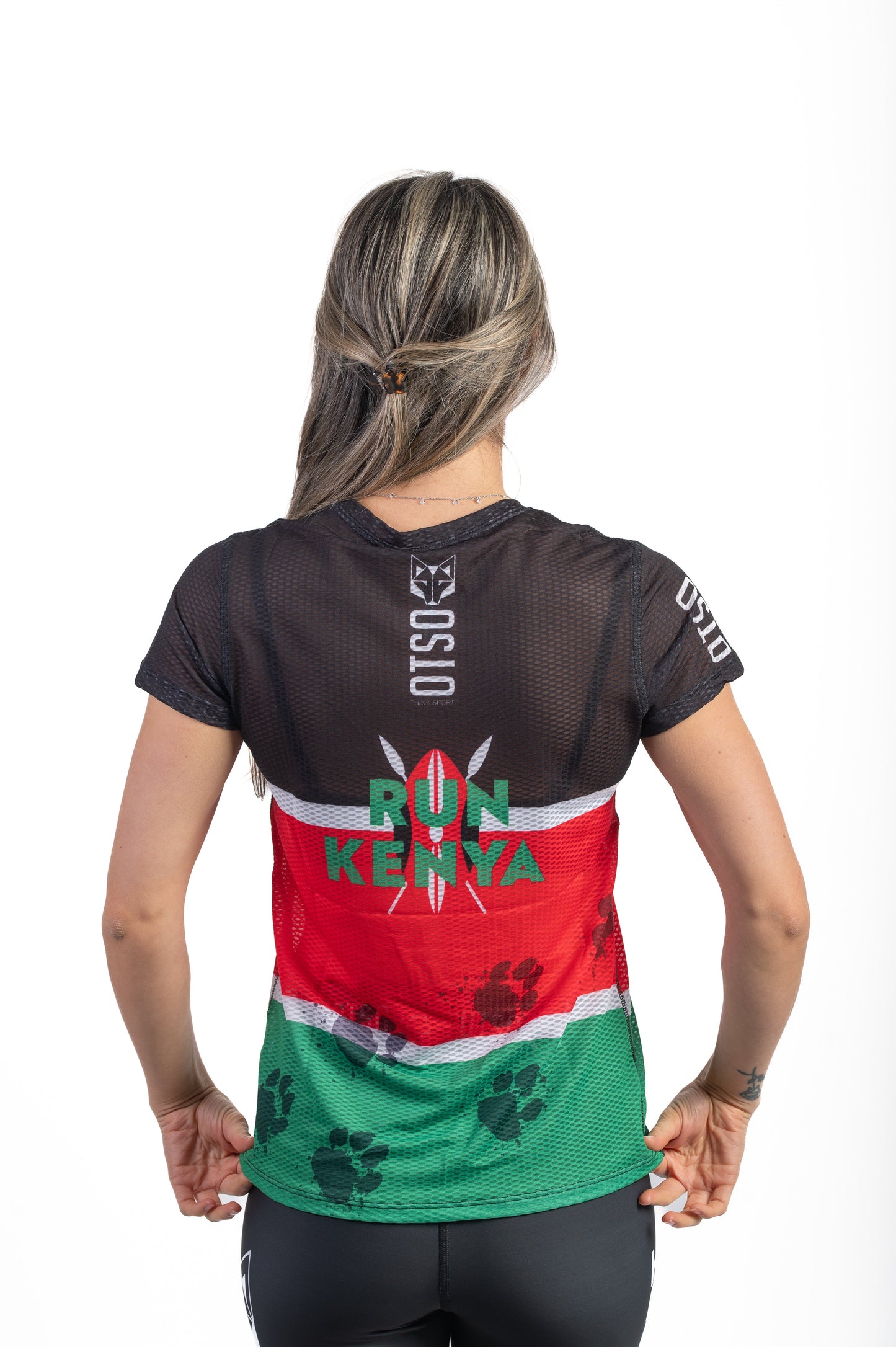 T-shirt Femme manches courtes - Run Kenya