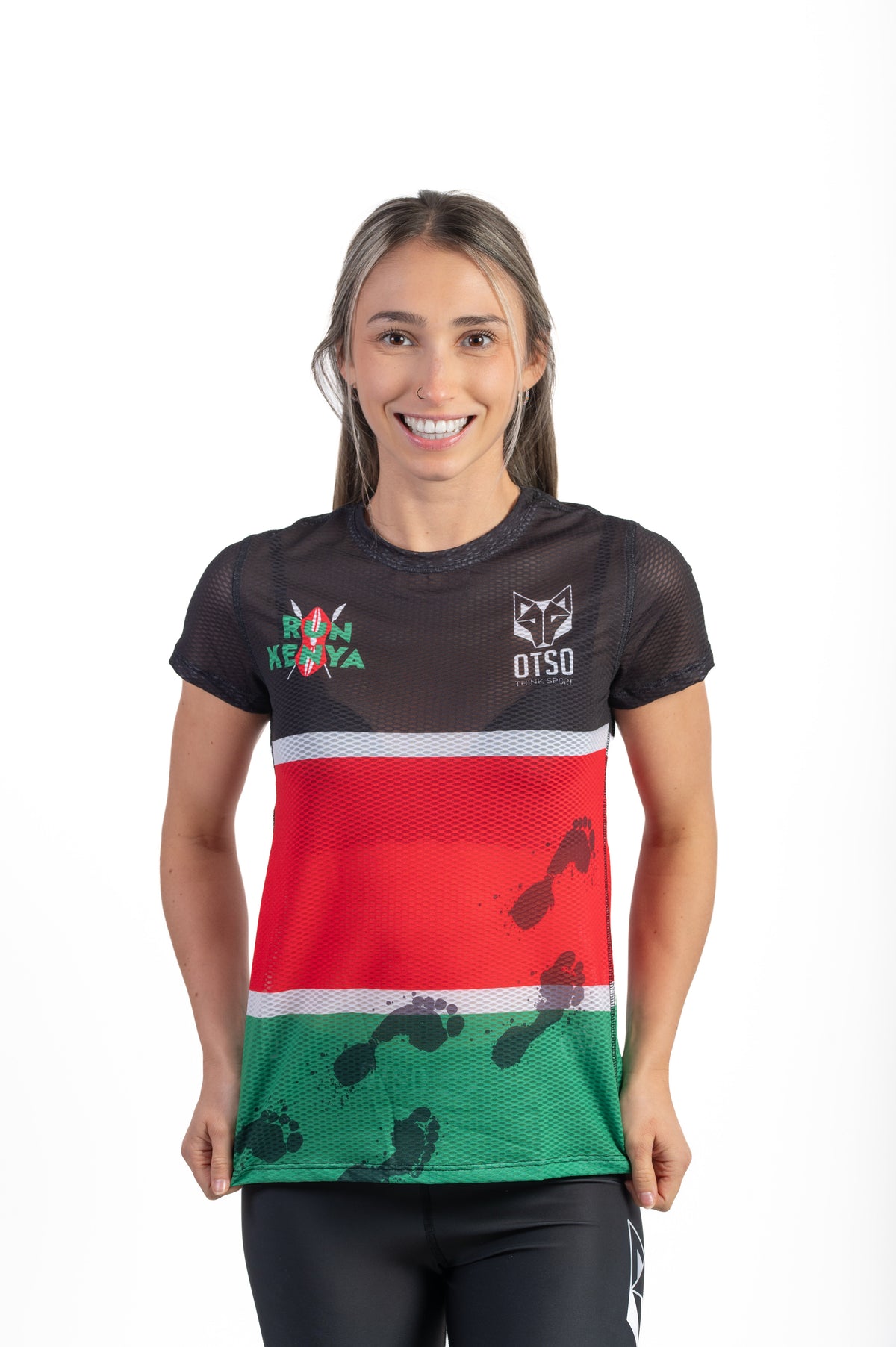 T-shirt Femme manches courtes - Run Kenya