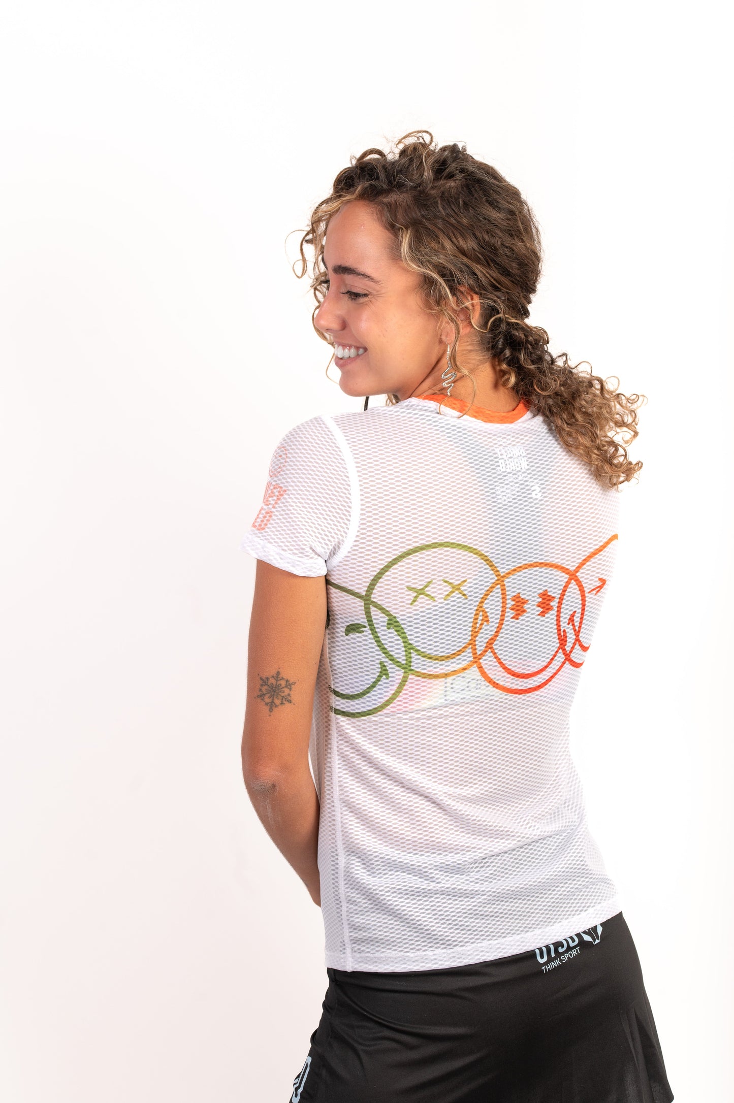 T-shirt Femme manches courtes- SmileyWorld Believe
